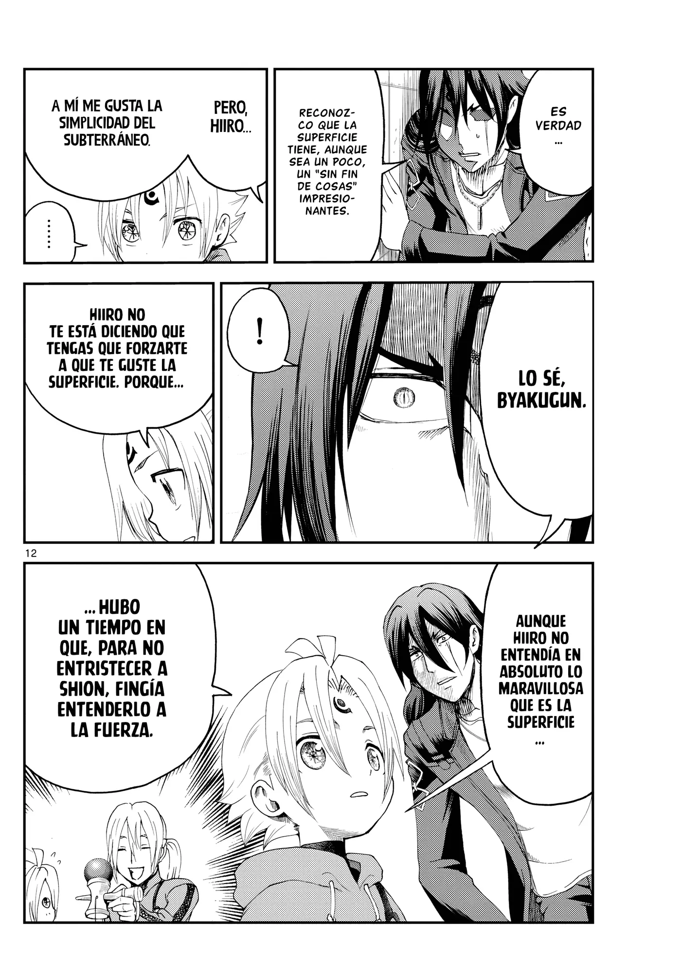 Hacia la superficie... capítulo 17 página 12