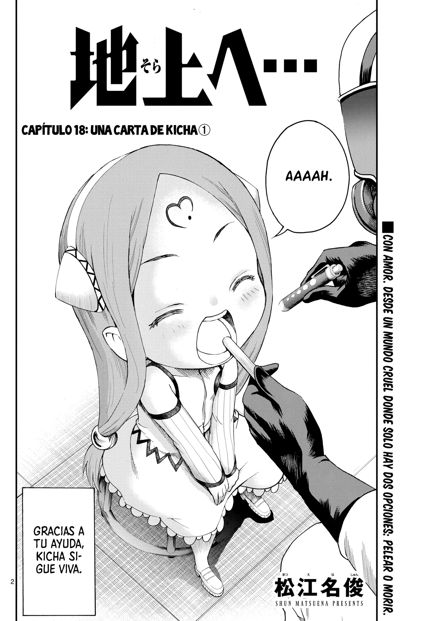 Hacia la superficie... capítulo 18 página 2