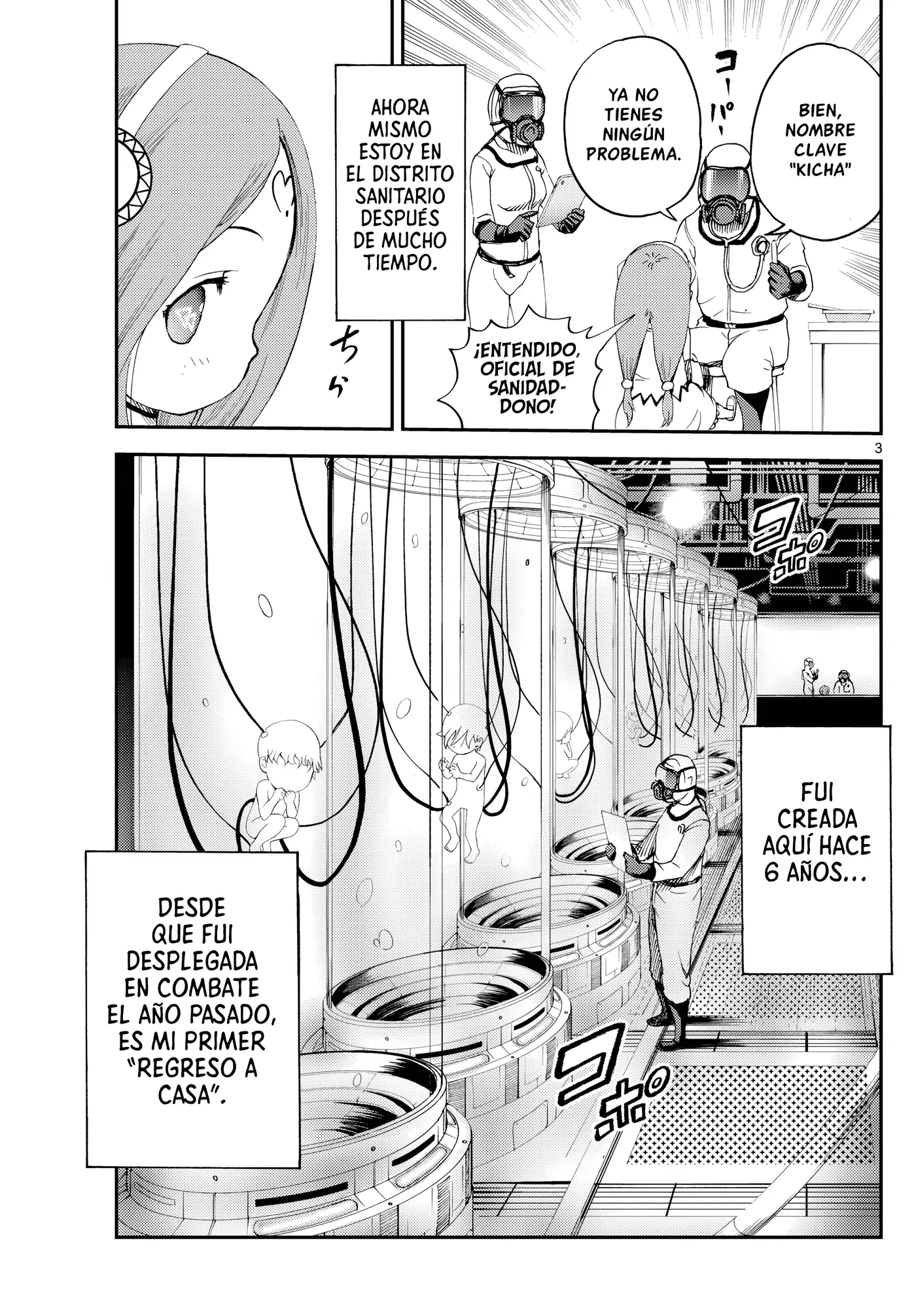 Hacia la superficie... capítulo 18 página 3