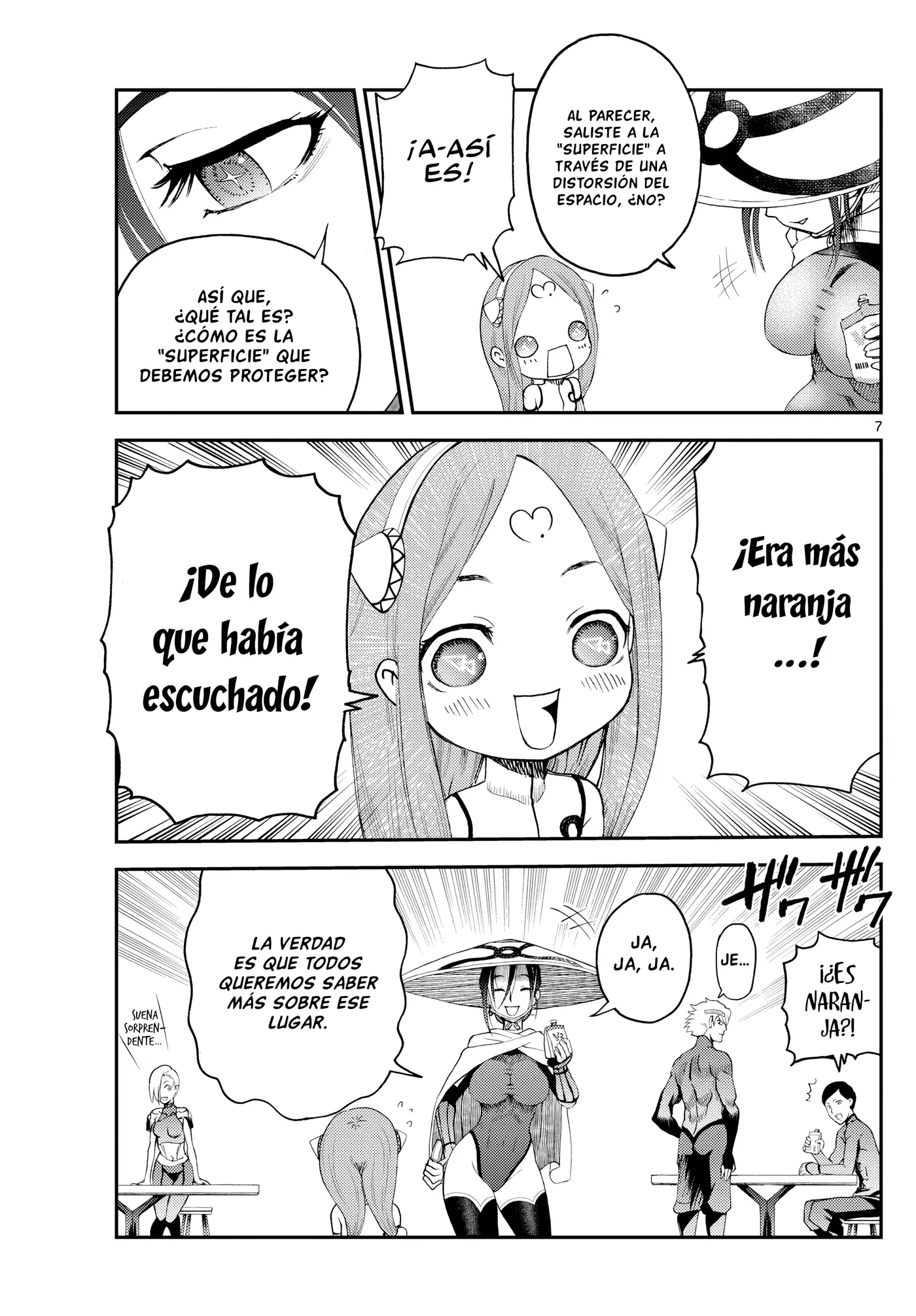 Hacia la superficie... capítulo 18 página 7