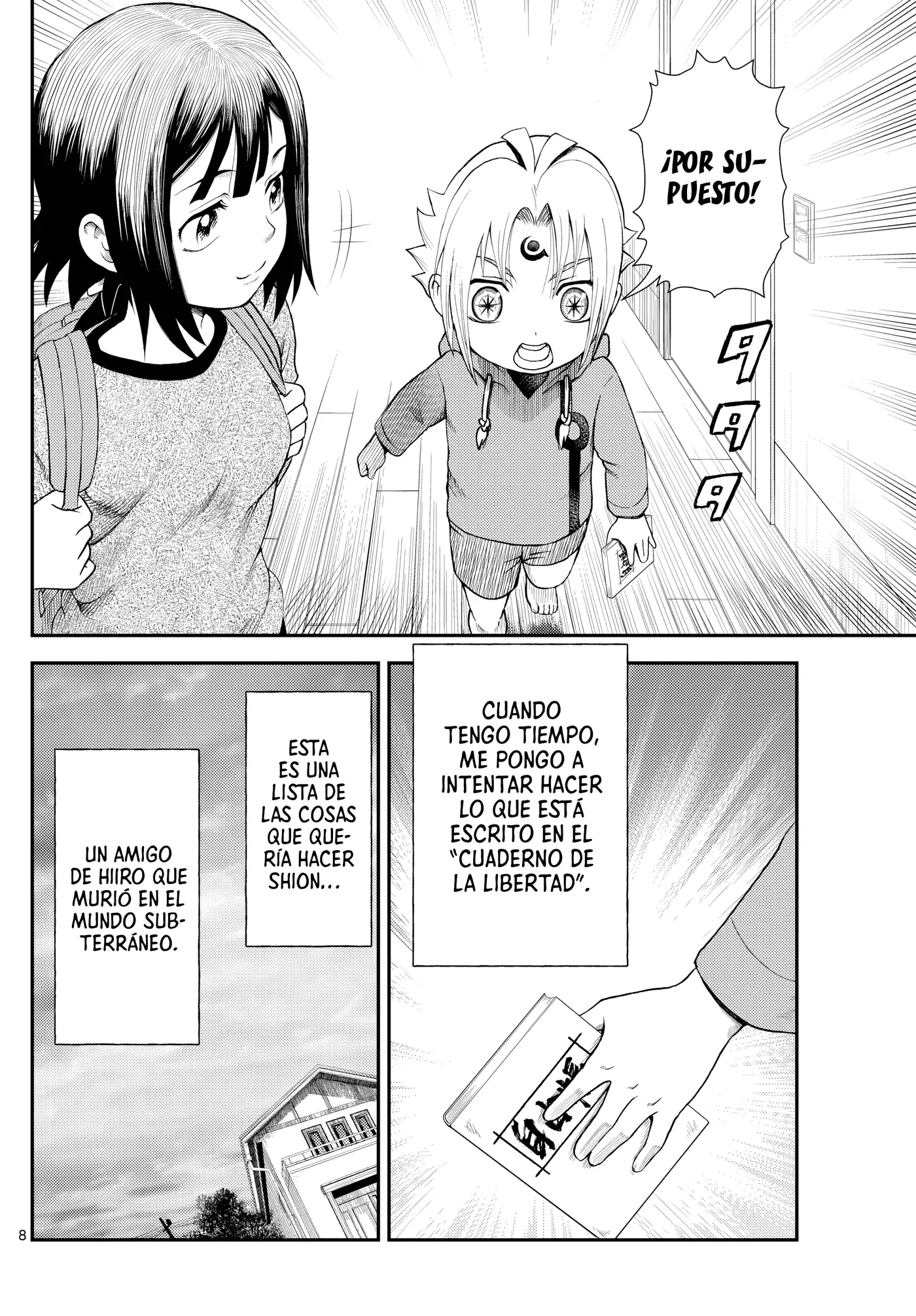 Hacia la superficie... capítulo 20 página 8