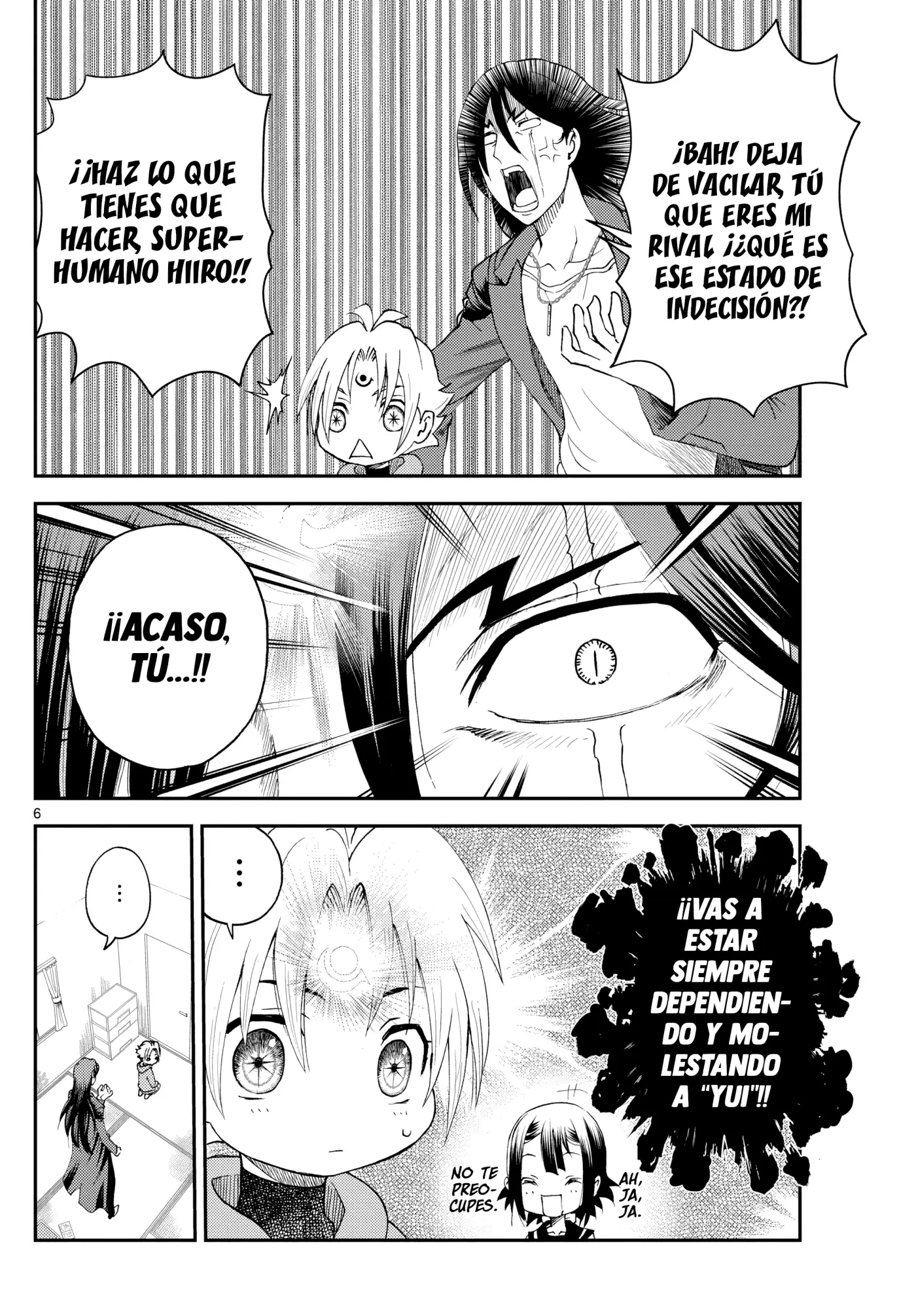 Hacia la superficie... capítulo 25 página 6
