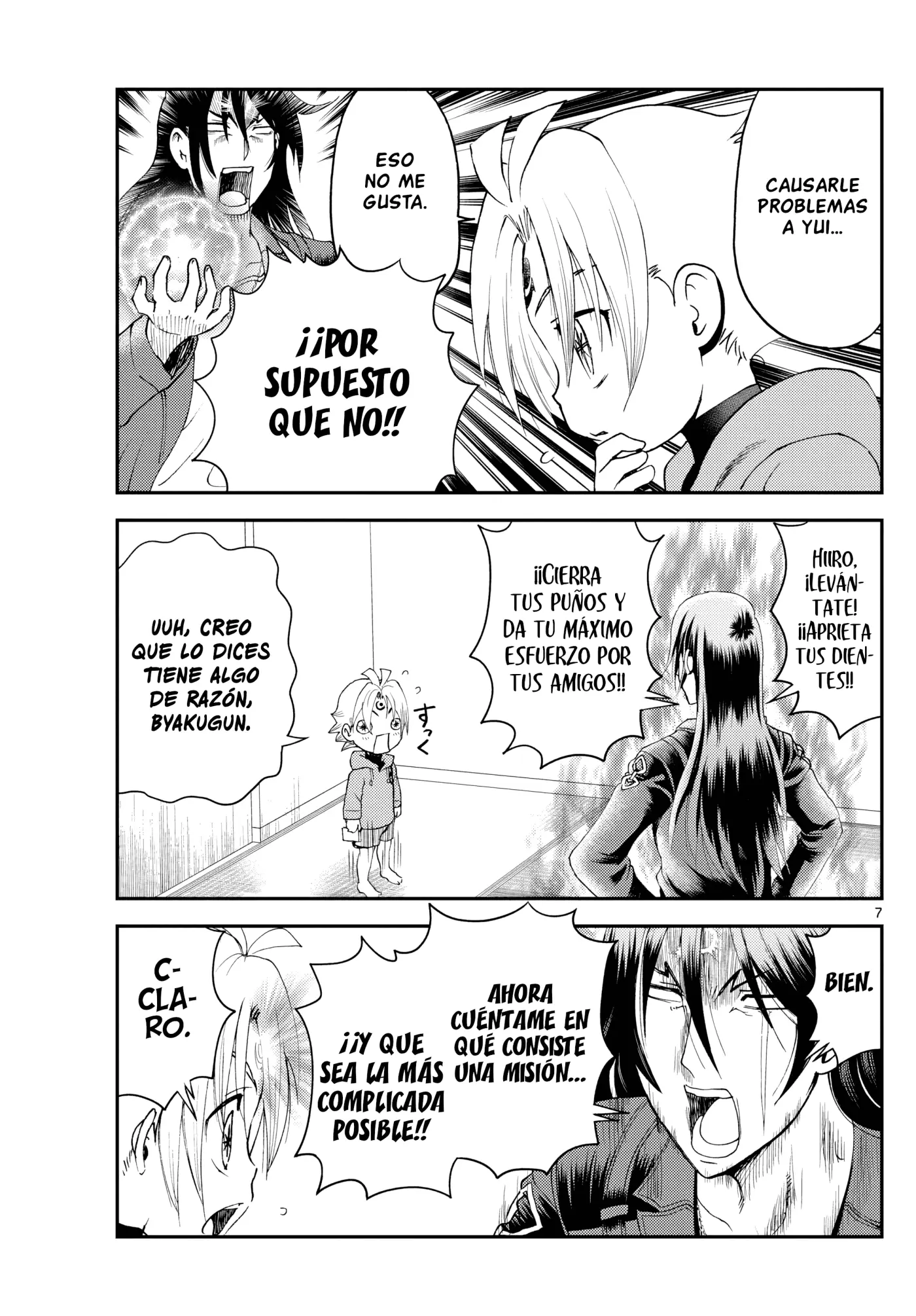 Hacia la superficie... capítulo 25 página 7