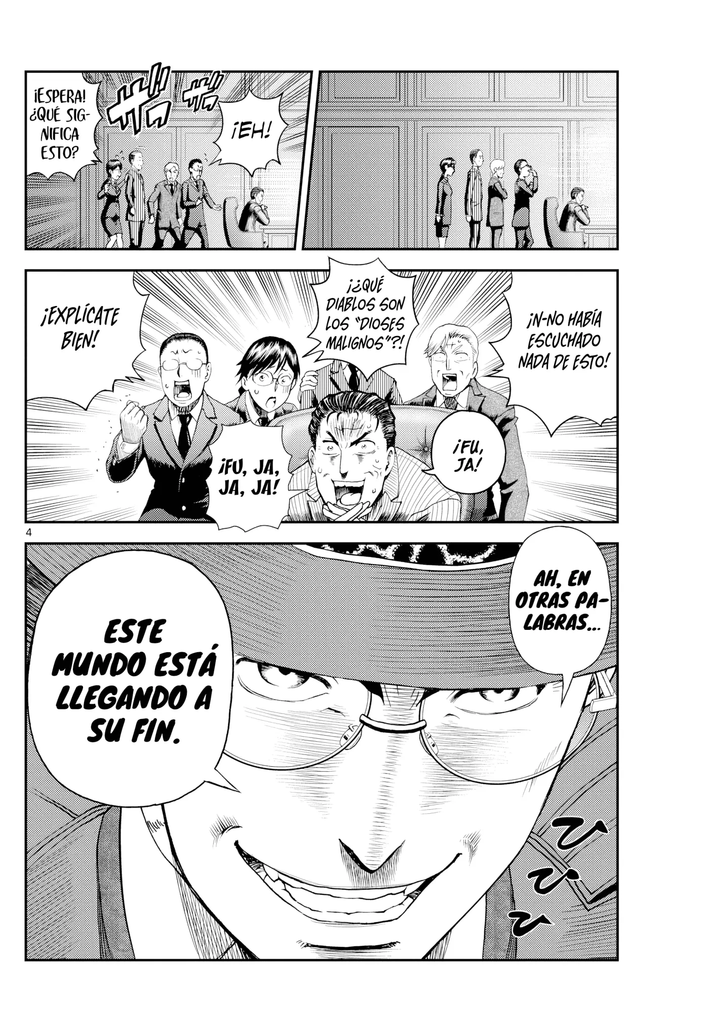 Hacia la superficie... capítulo 27 página 4