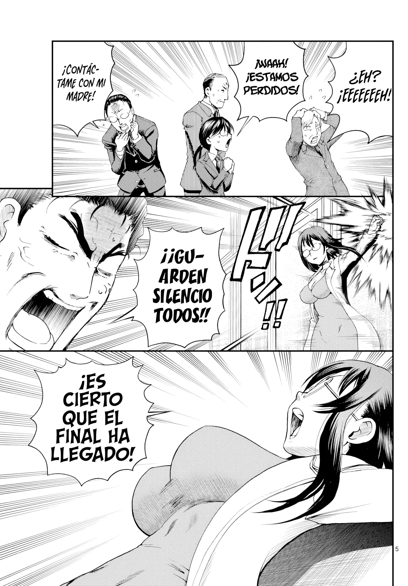 Hacia la superficie... capítulo 27 página 5
