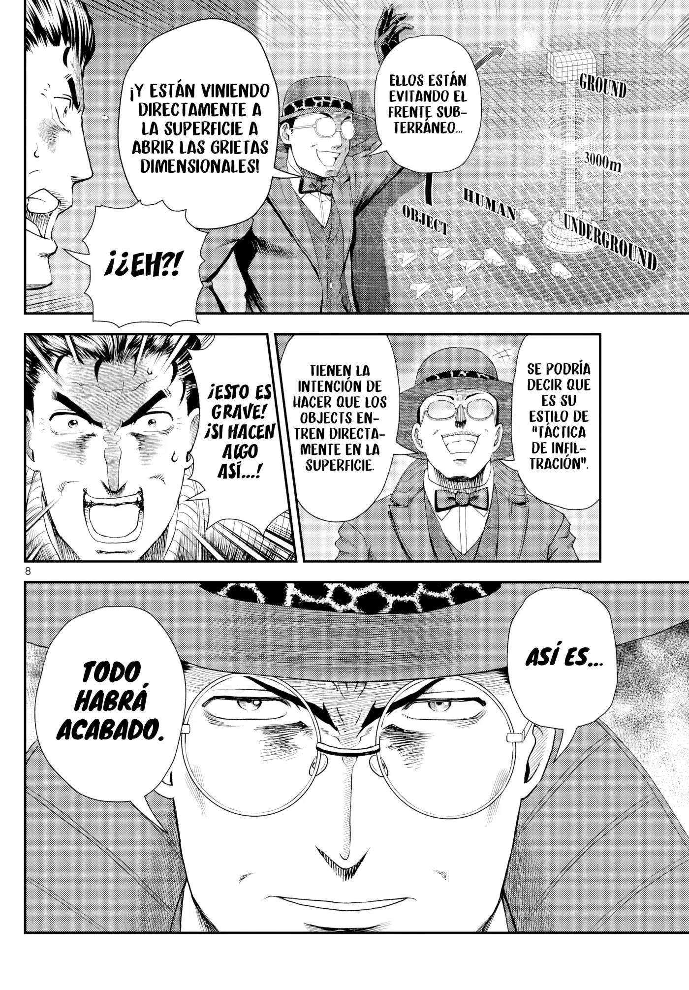 Hacia la superficie... capítulo 27 página 8
