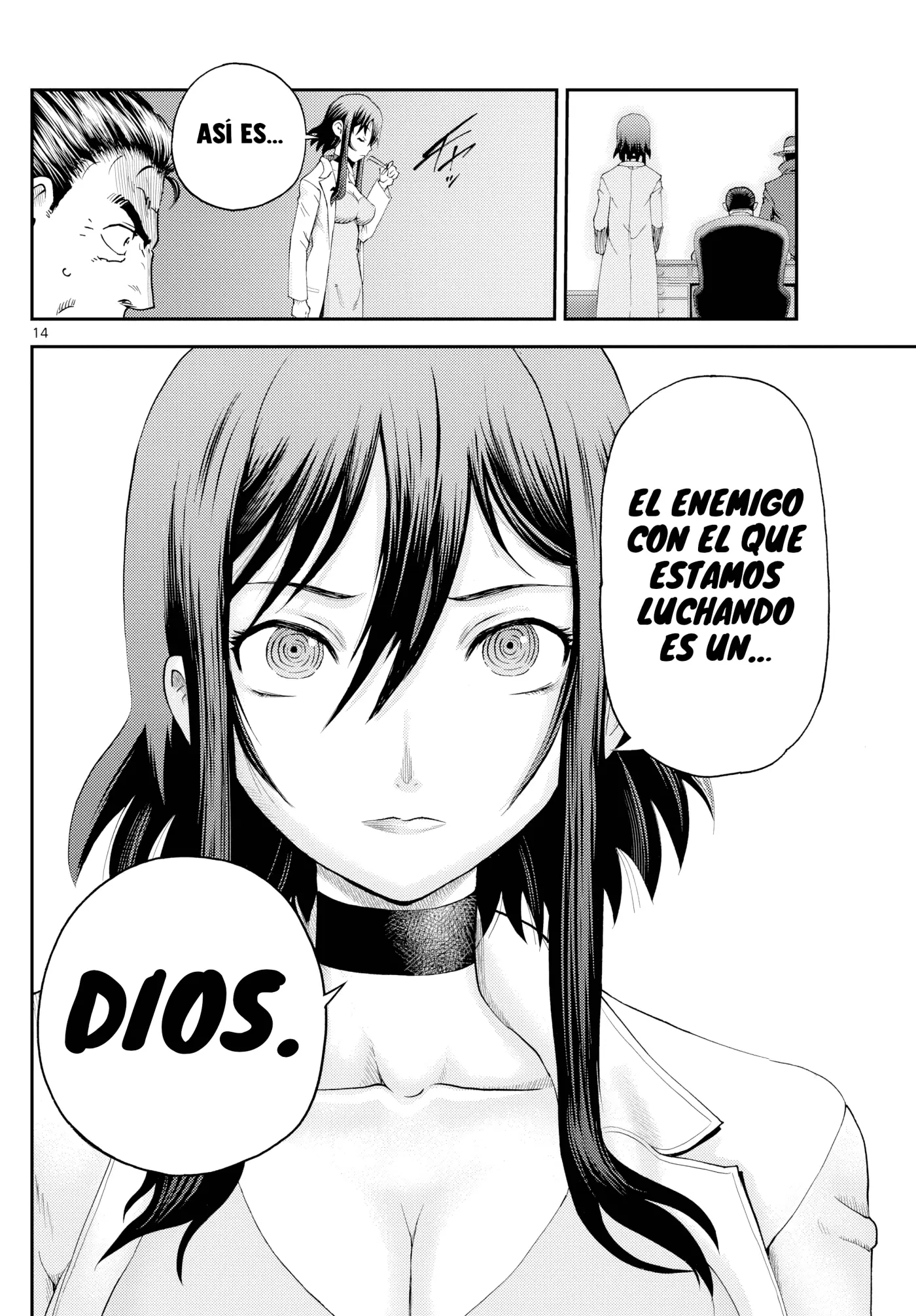 Hacia la superficie... capítulo 34 página 14