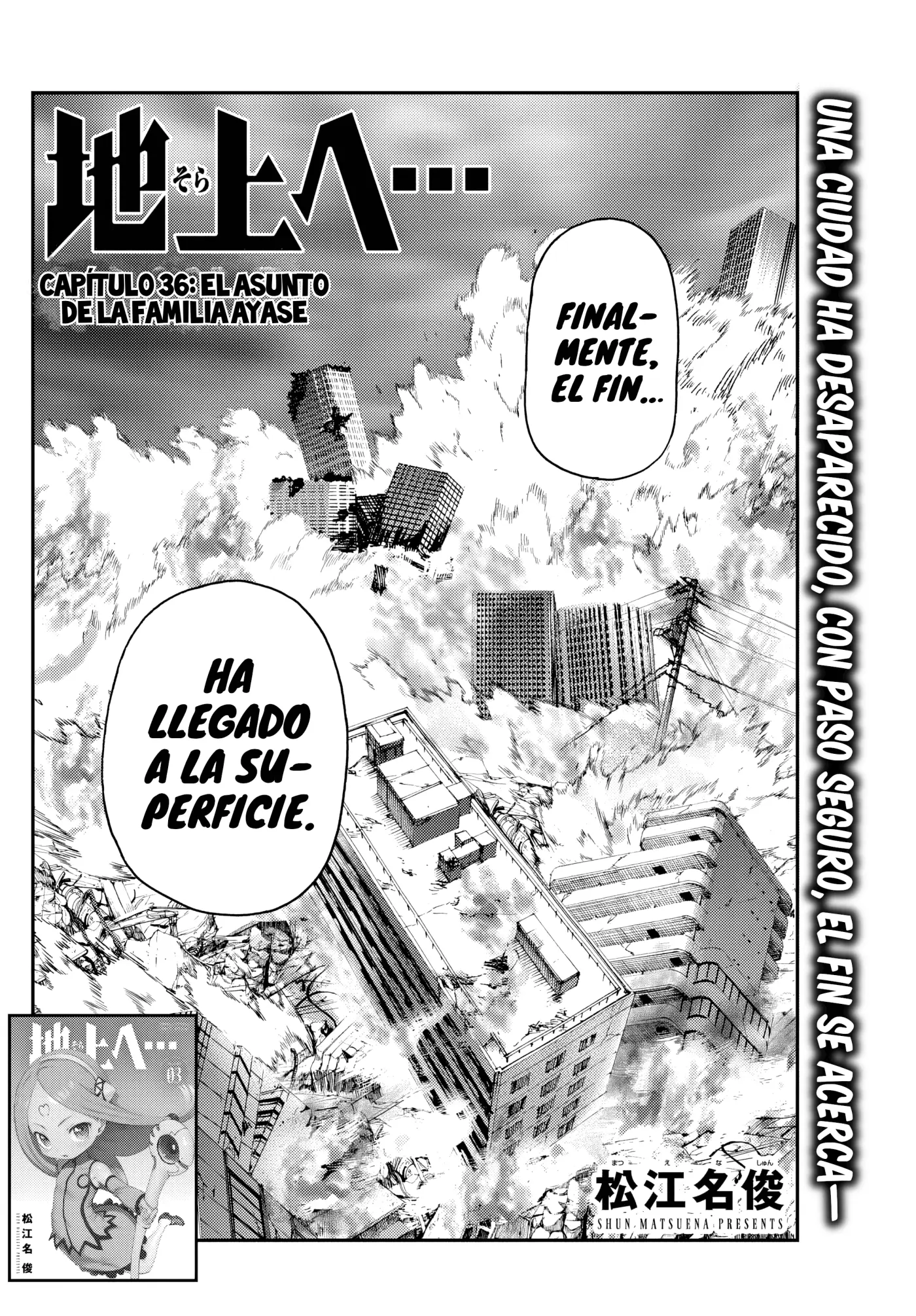 Hacia la superficie... capítulo 36 página 2