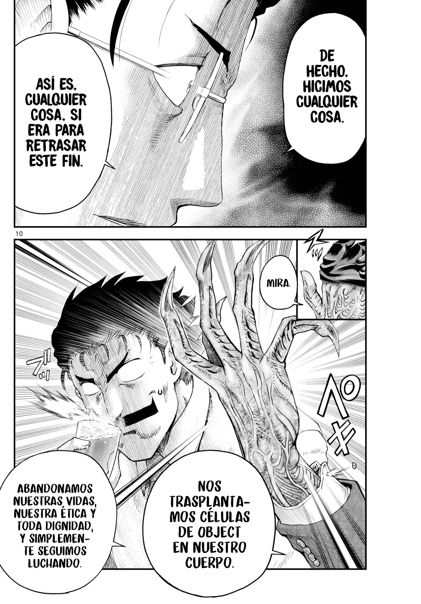 Hacia la superficie... capítulo 36 página 10