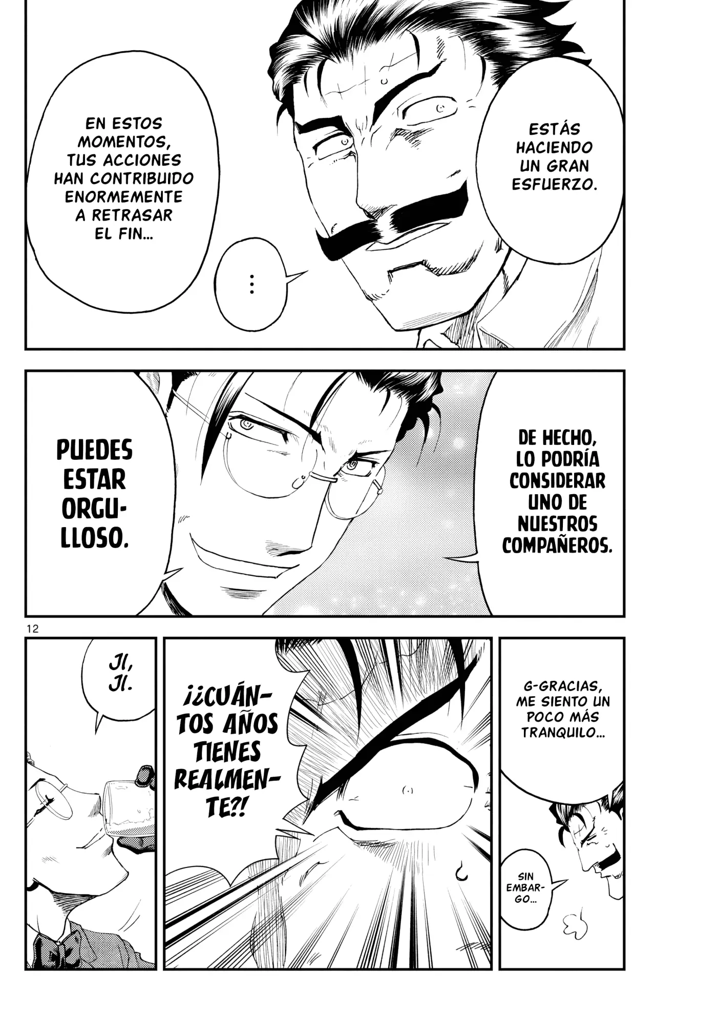 Hacia la superficie... capítulo 36 página 12