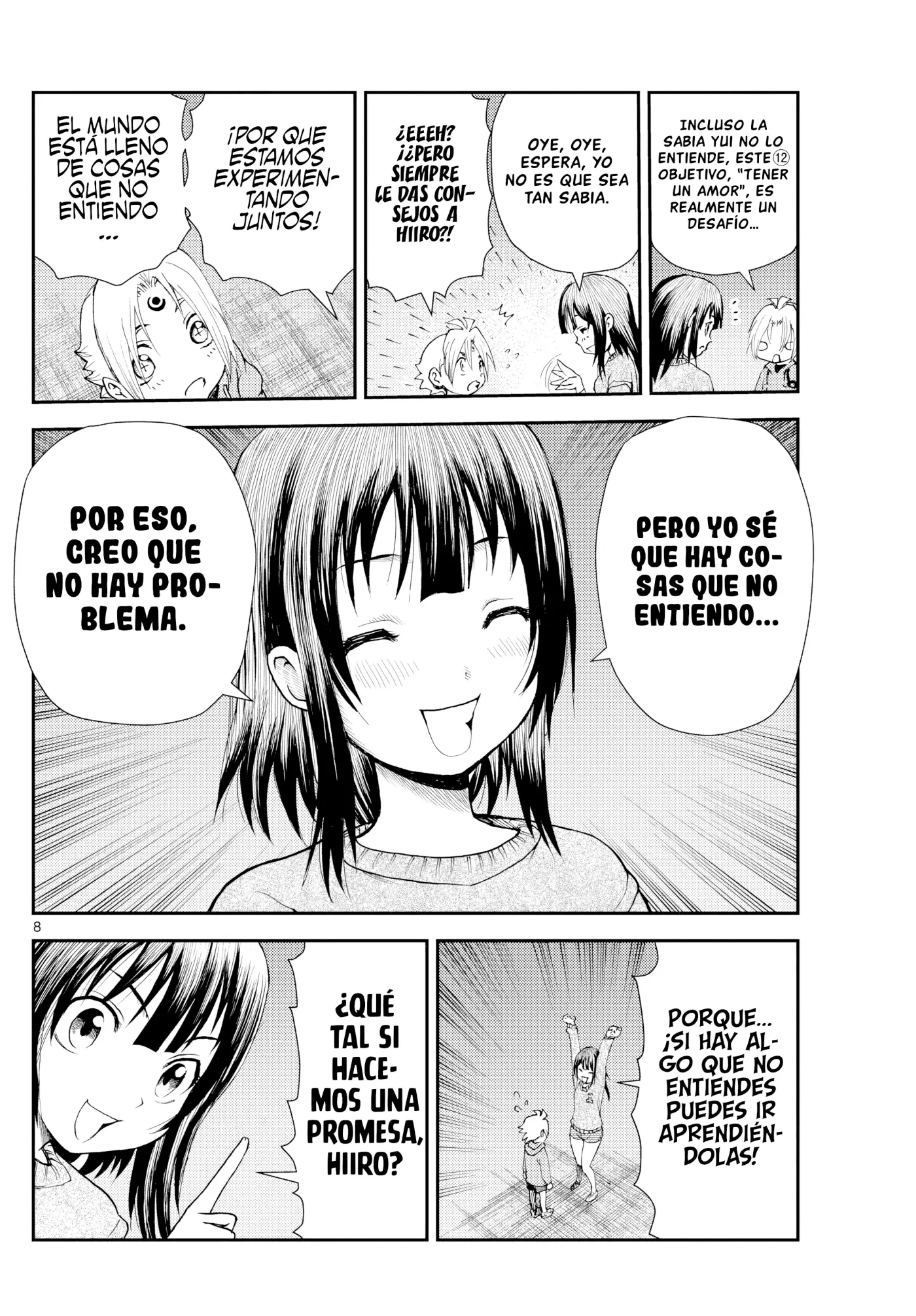 Hacia la superficie... capítulo 40 página 8