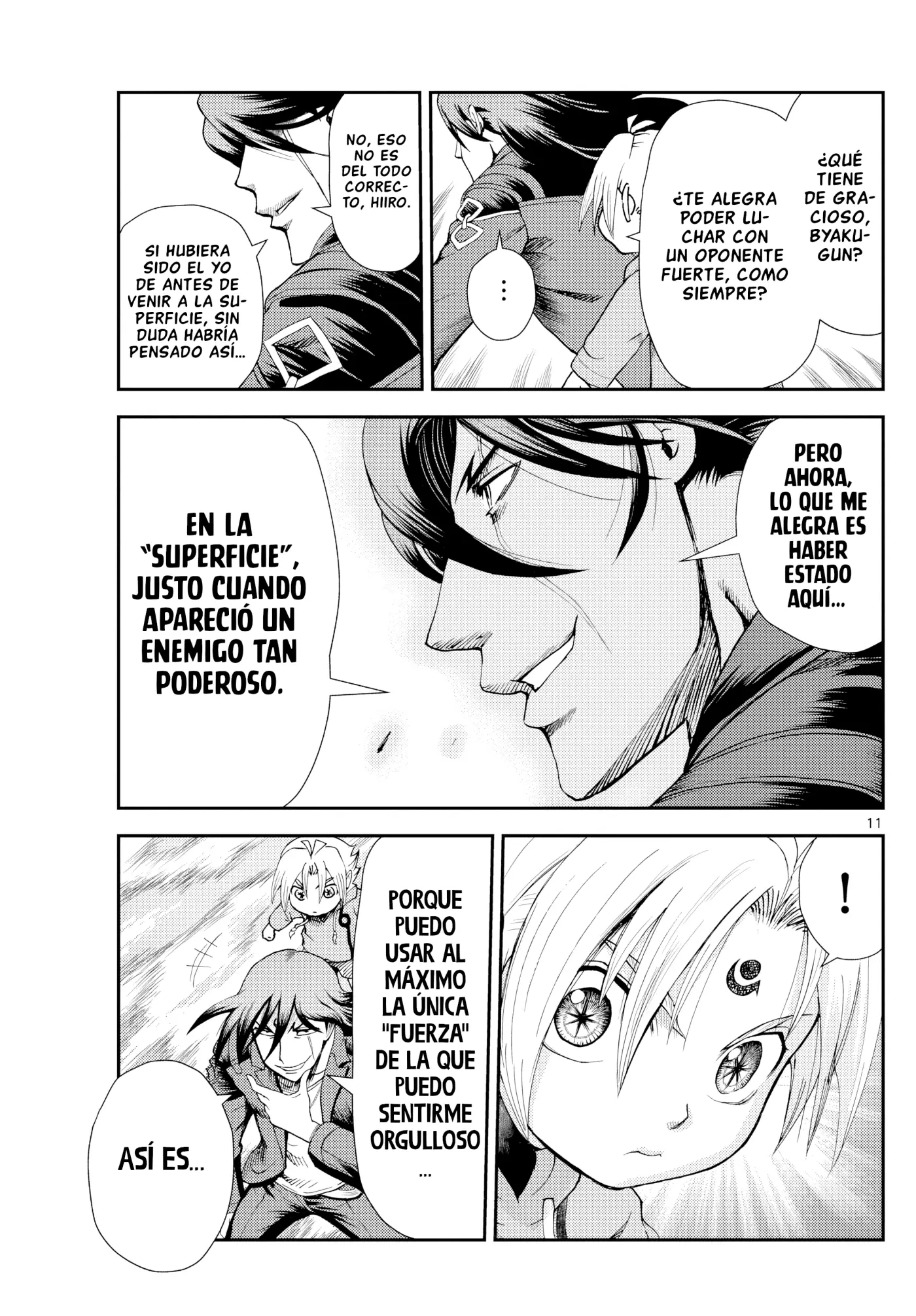 Hacia la superficie... capítulo 41 página 11
