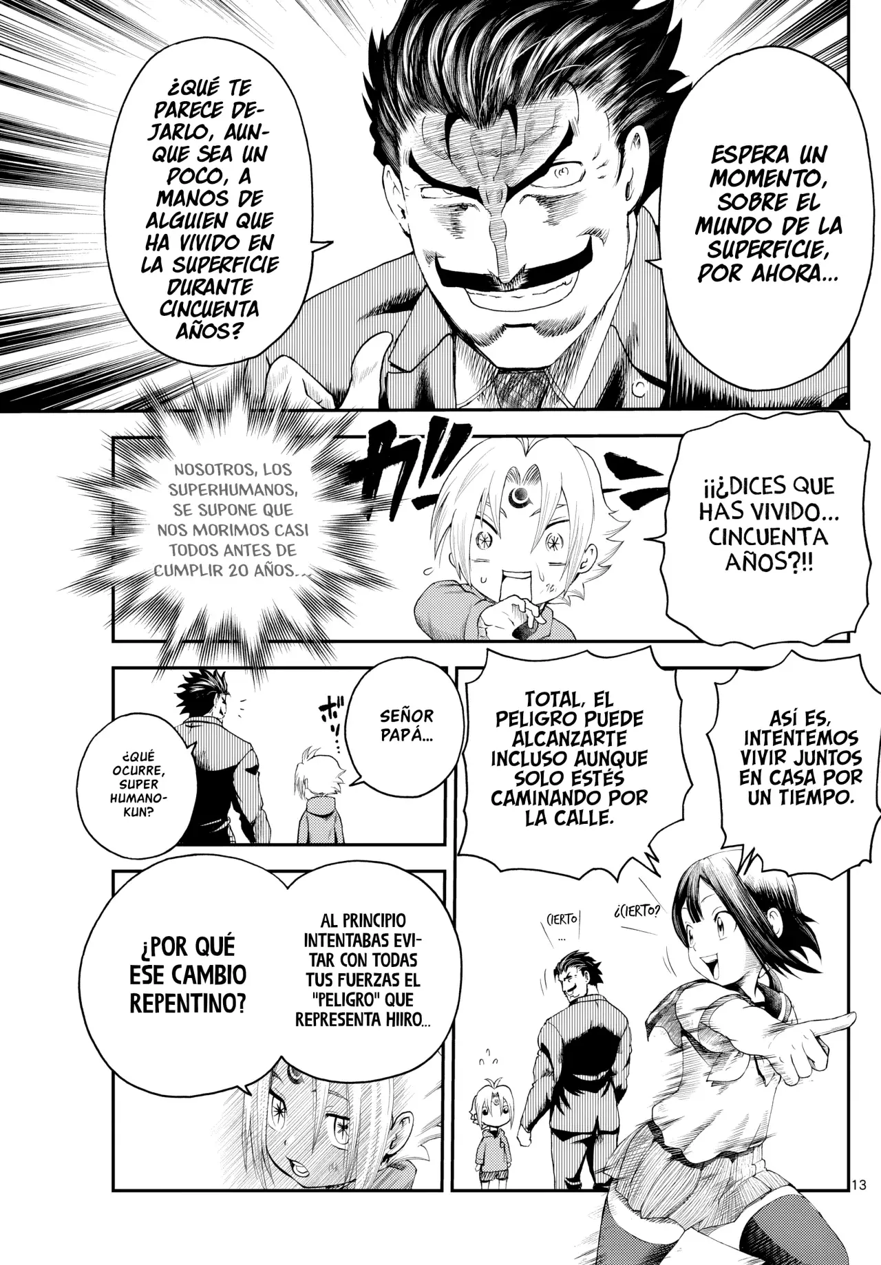 Hacia la superficie... capítulo 5 página 13