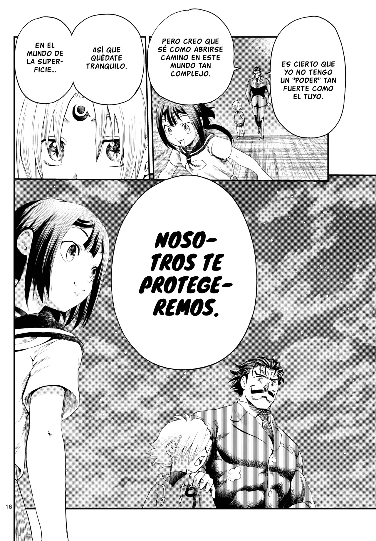 Hacia la superficie... capítulo 5 página 16