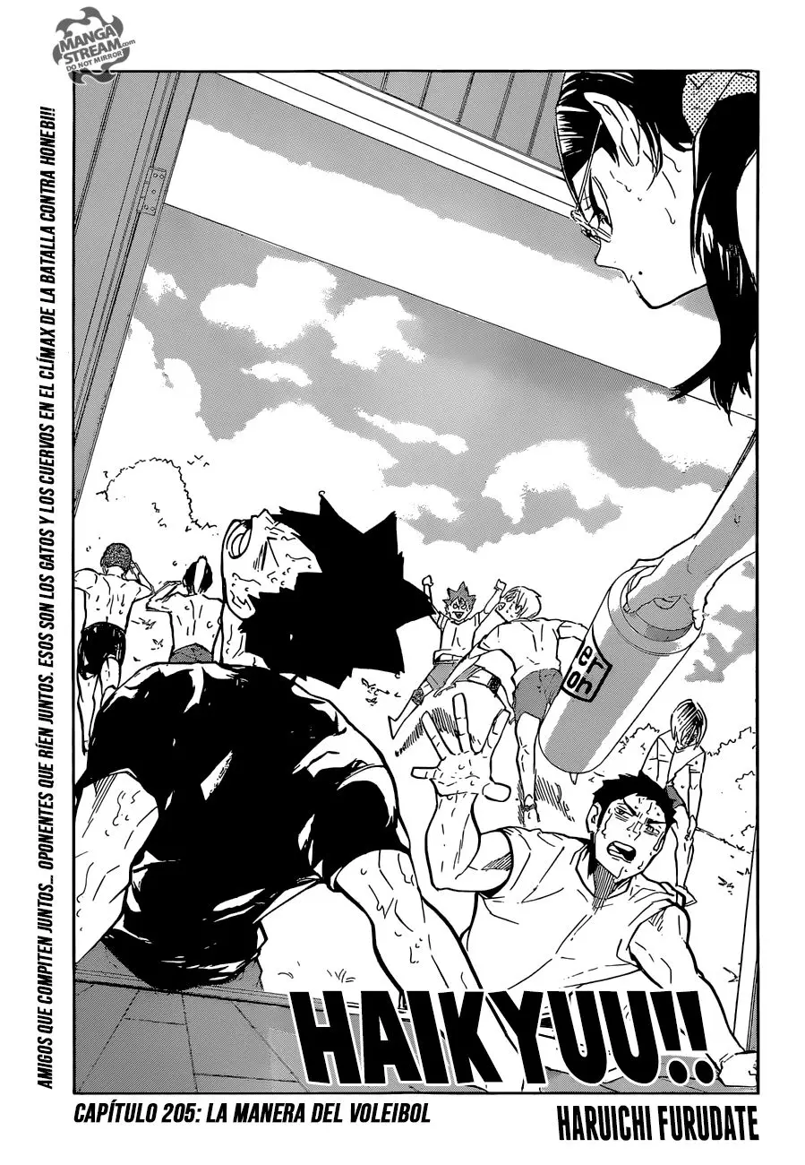 Haikyu!! capítulo 205 página 2