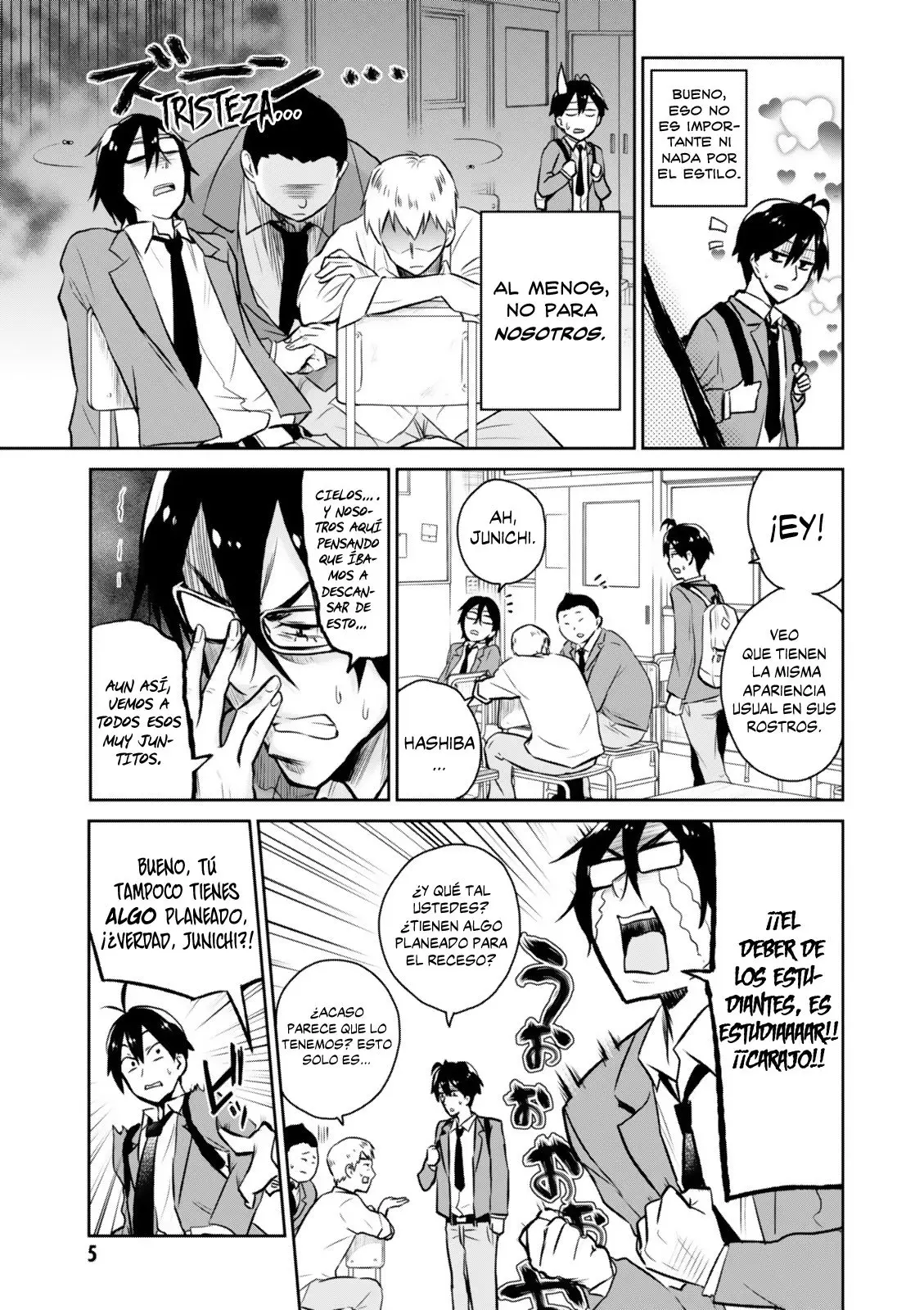 Hajimete no Gal capítulo 1 página 7
