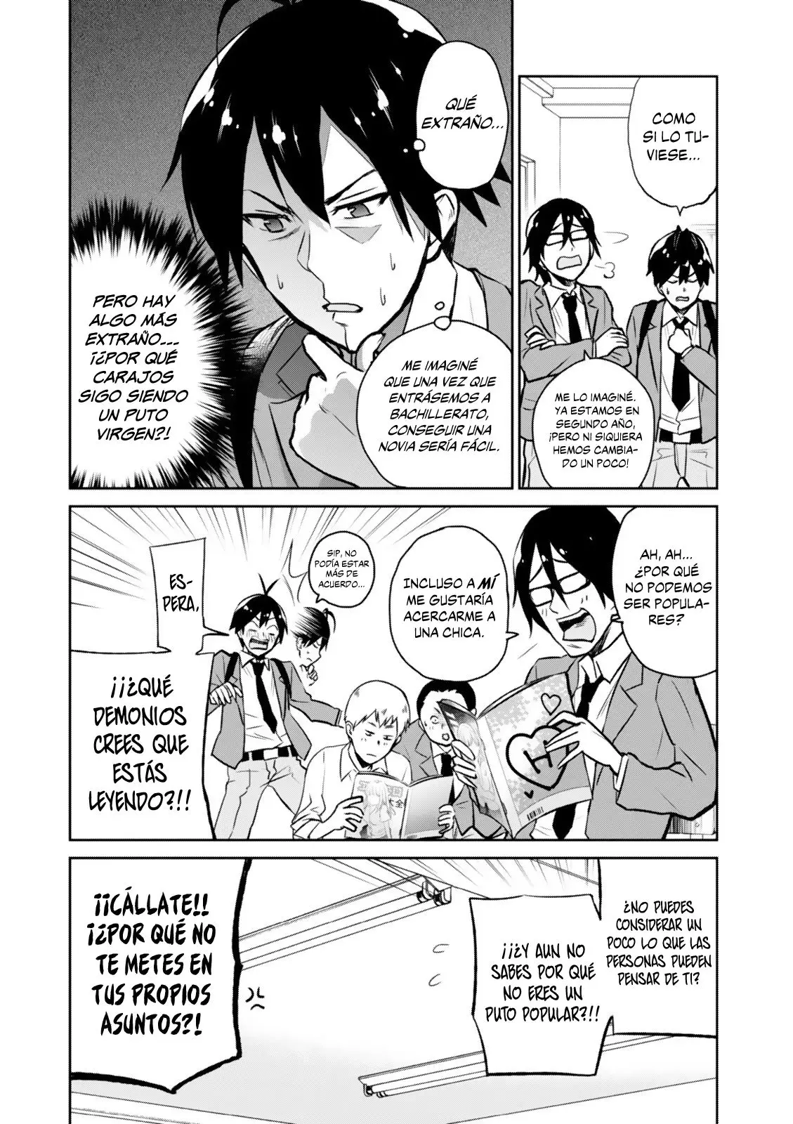 Hajimete no Gal capítulo 1 página 8