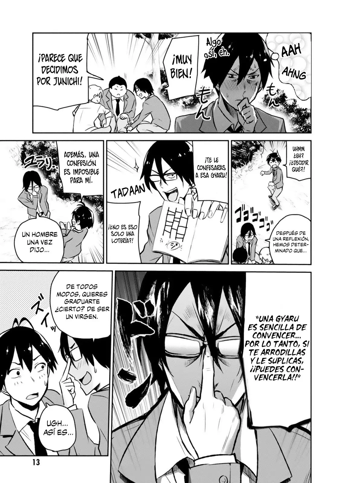 Hajimete no Gal capítulo 1 página 15