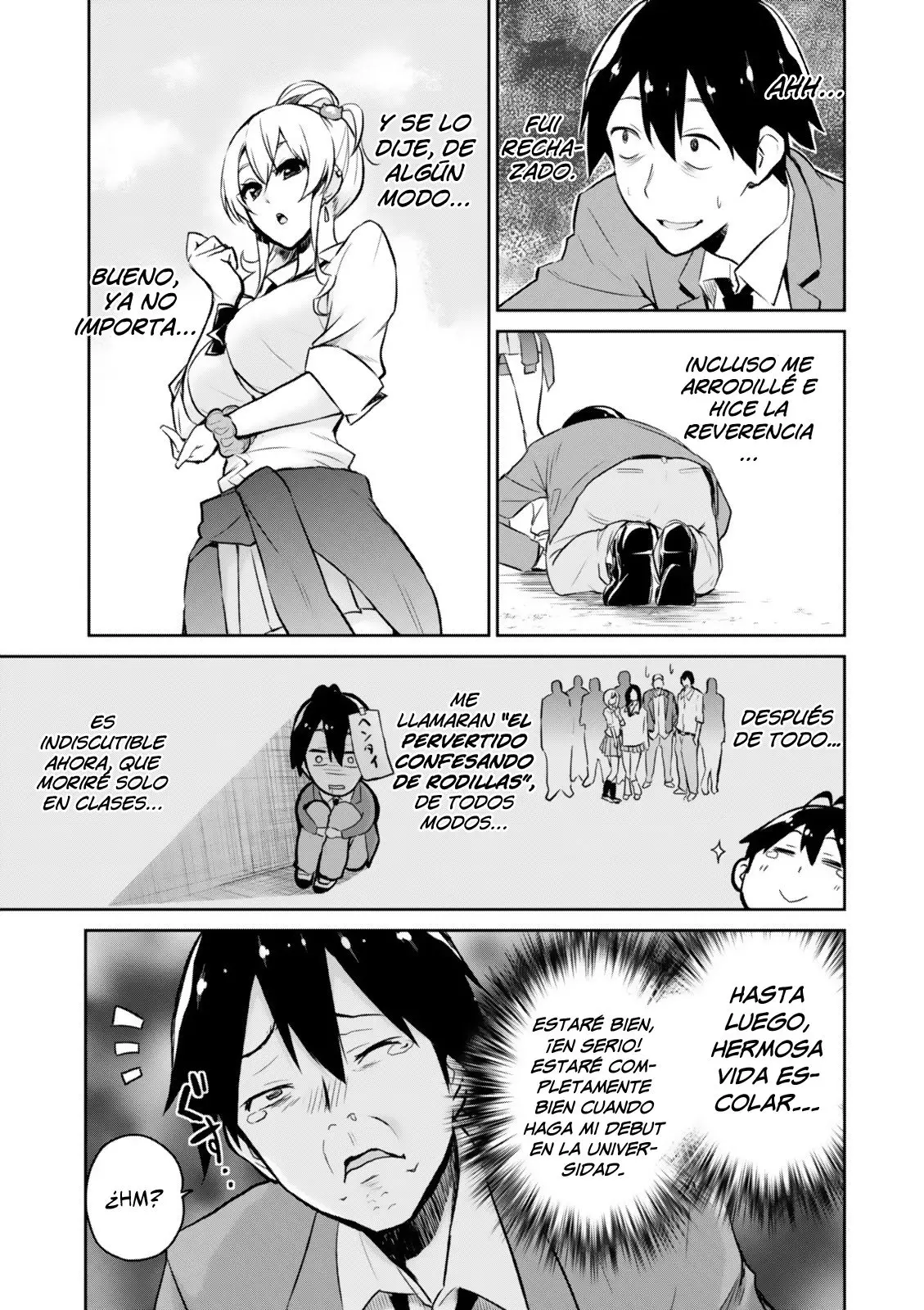 Hajimete no Gal capítulo 1 página 19