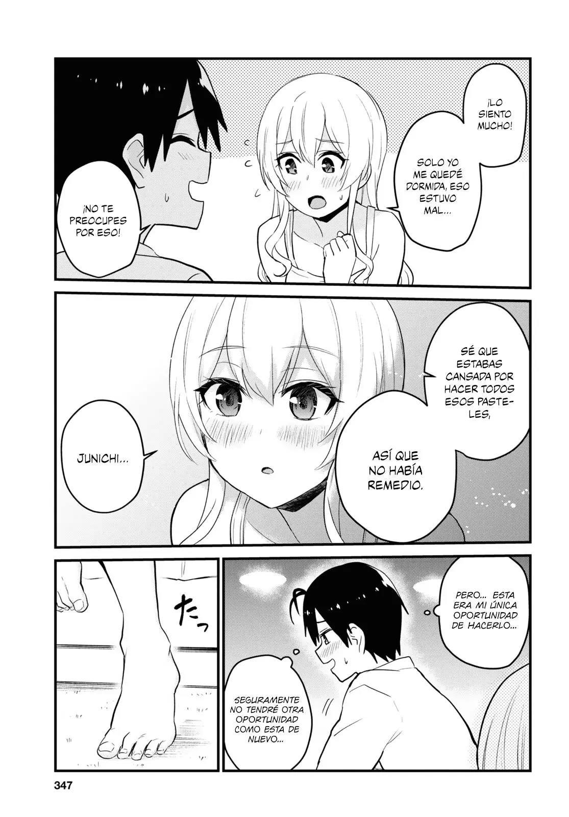 Hajimete no Gal capítulo 102 página 16