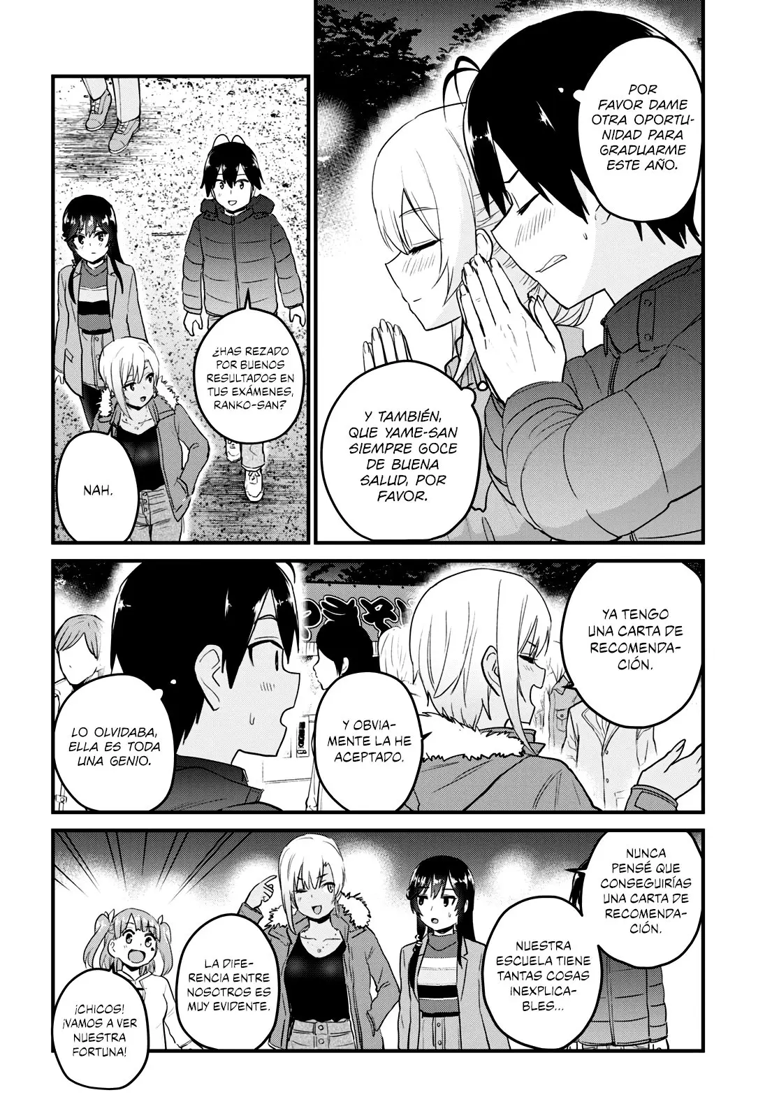 Hajimete no Gal capítulo 104 página 9