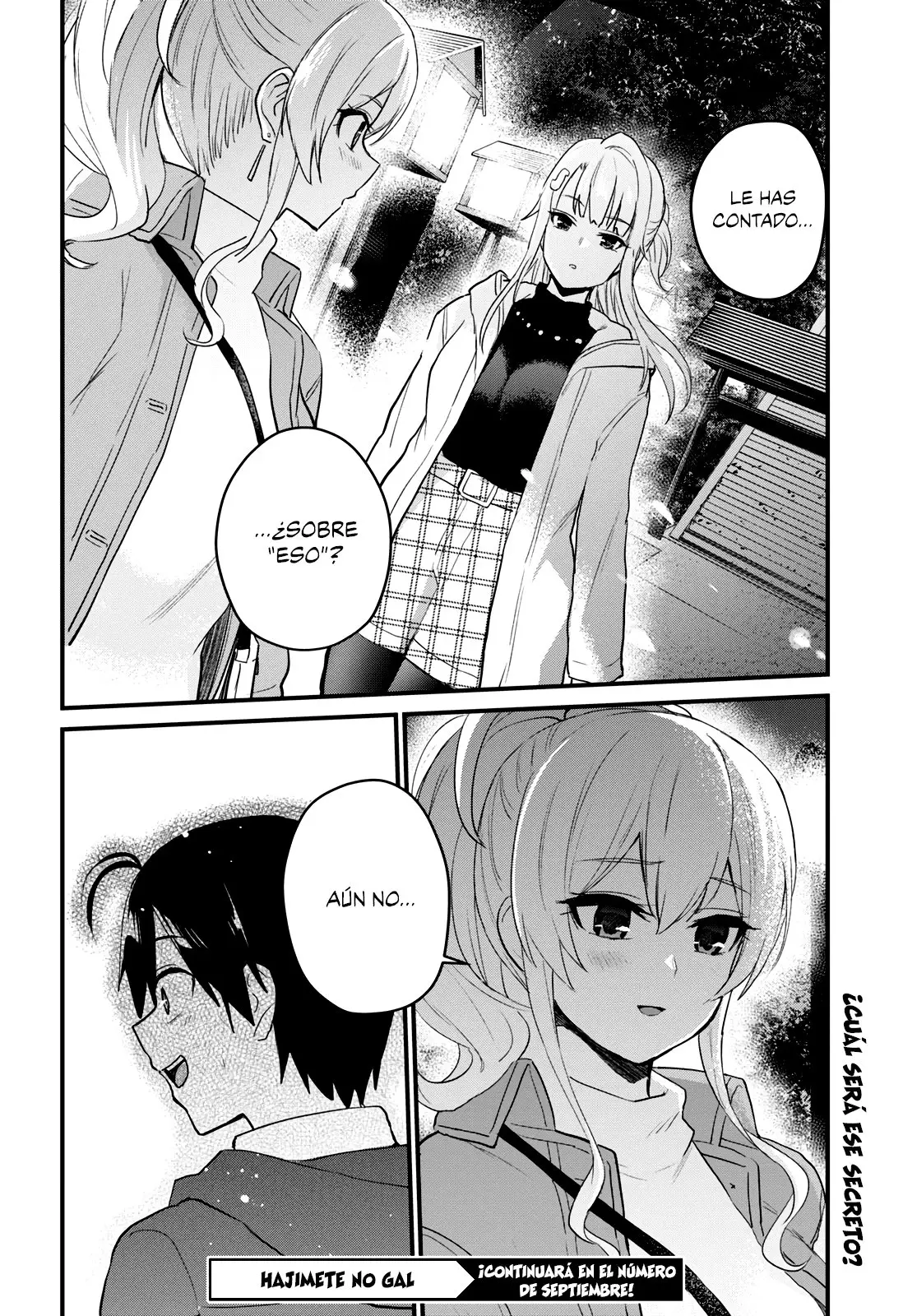 Hajimete no Gal capítulo 104 página 17