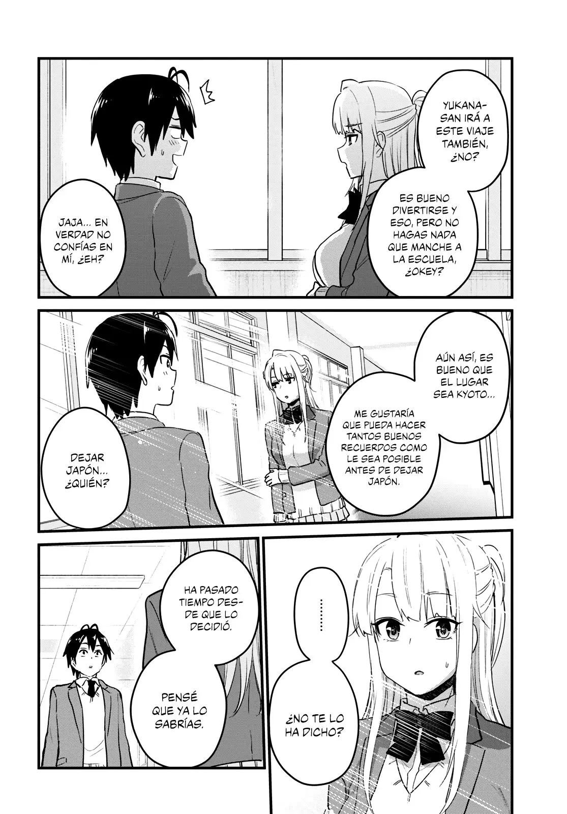 Hajimete no Gal capítulo 105 página 19
