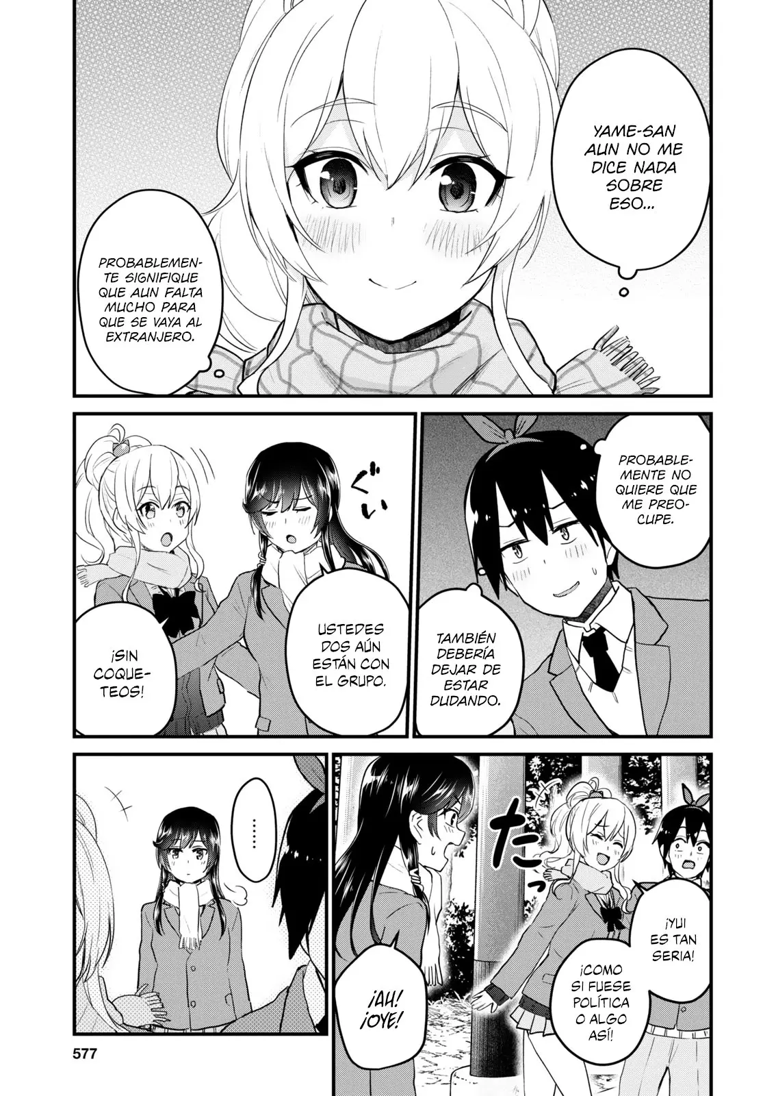 Hajimete no Gal capítulo 106 página 8