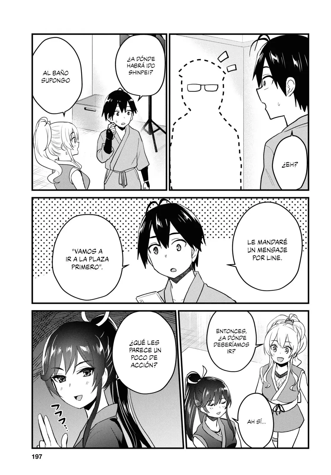 Hajimete no Gal capítulo 109 página 8