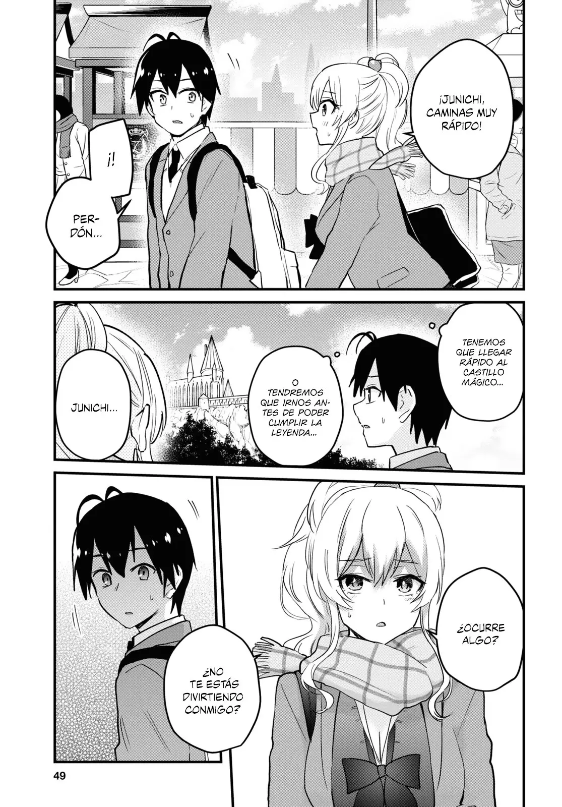 Hajimete no Gal capítulo 116 página 10