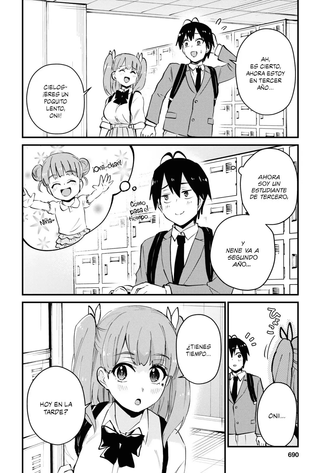 Hajimete no Gal capítulo 120 página 3
