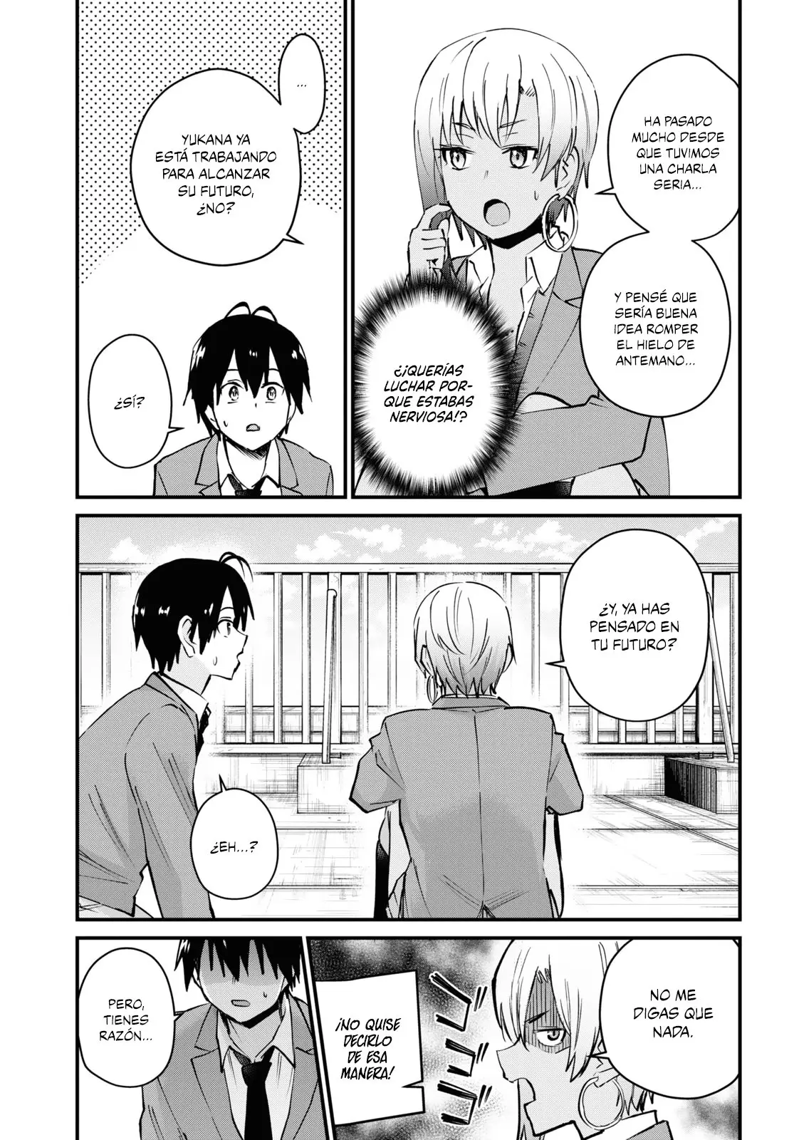 Hajimete no Gal capítulo 121 página 8