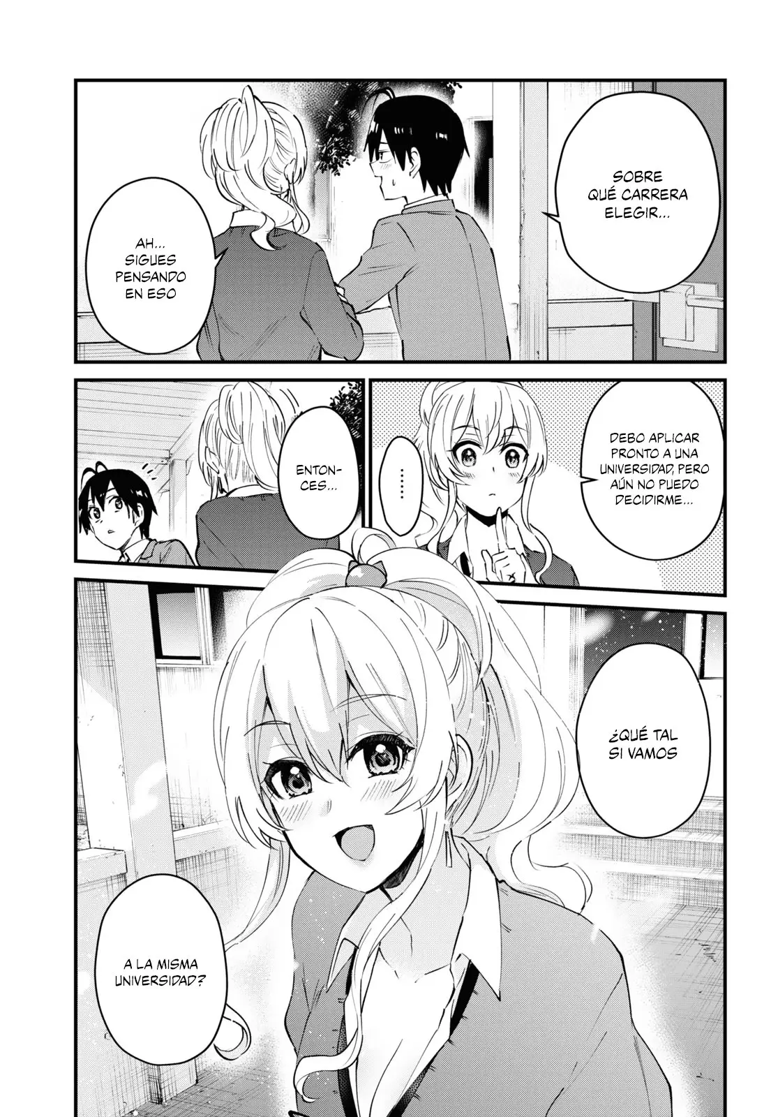 Hajimete no Gal capítulo 121 página 14