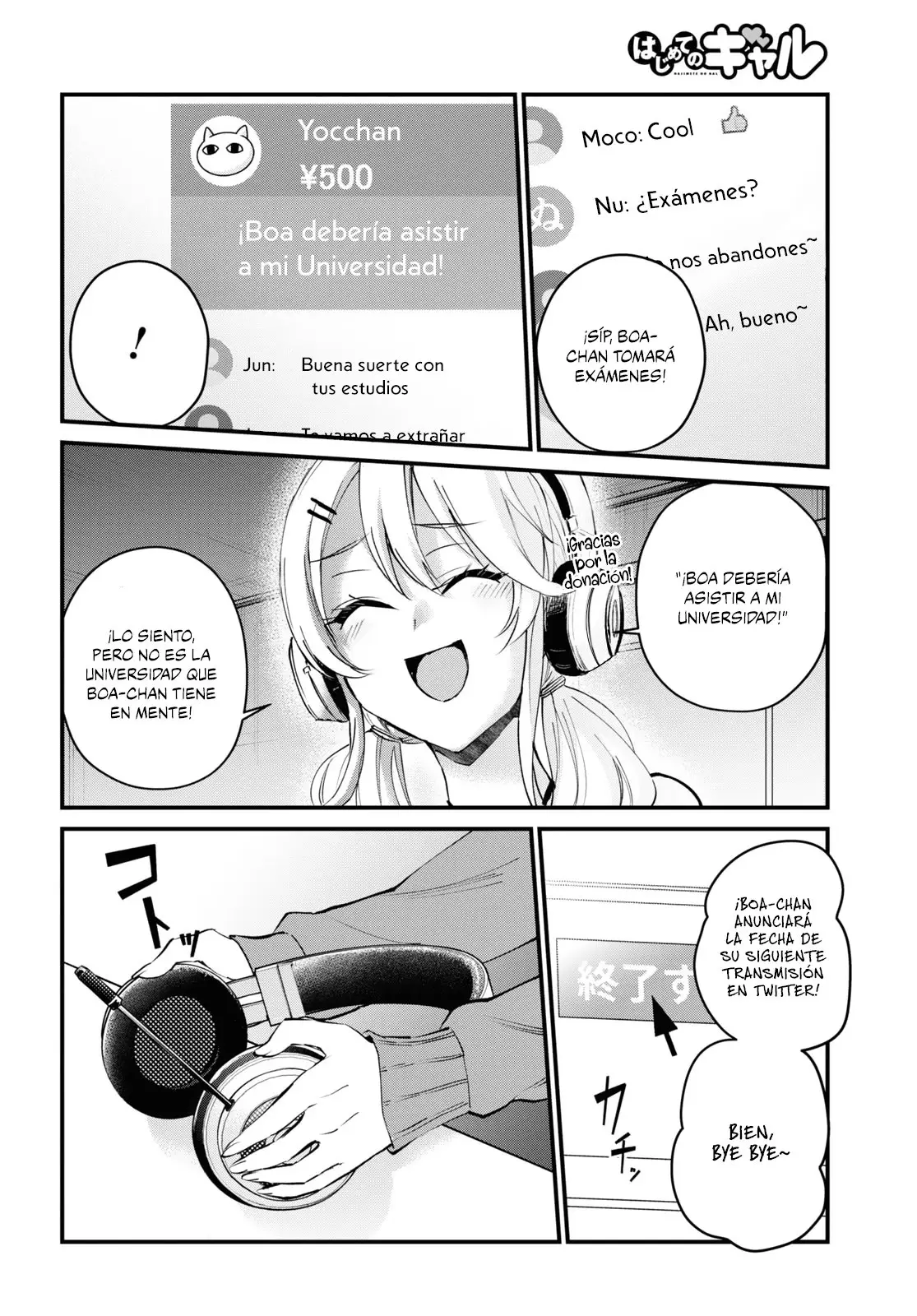 Hajimete no Gal capítulo 122 página 3