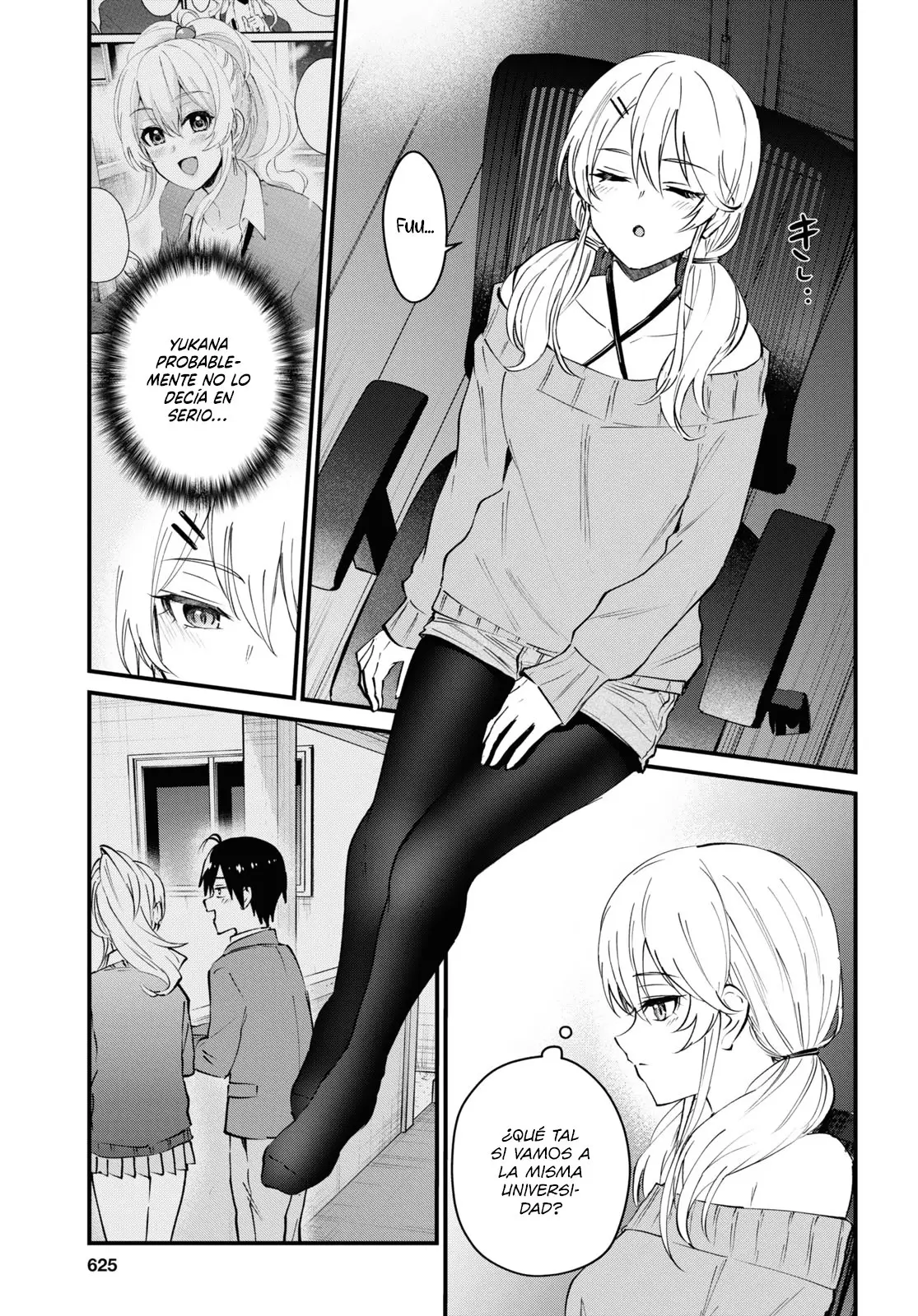 Hajimete no Gal capítulo 122 página 4