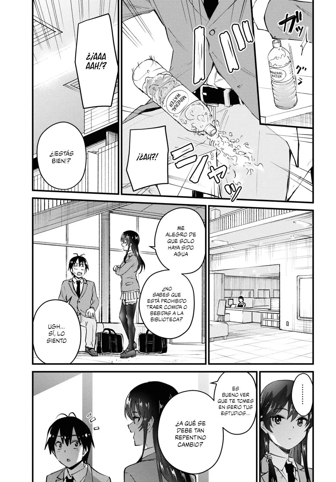 Hajimete no Gal capítulo 122 página 8