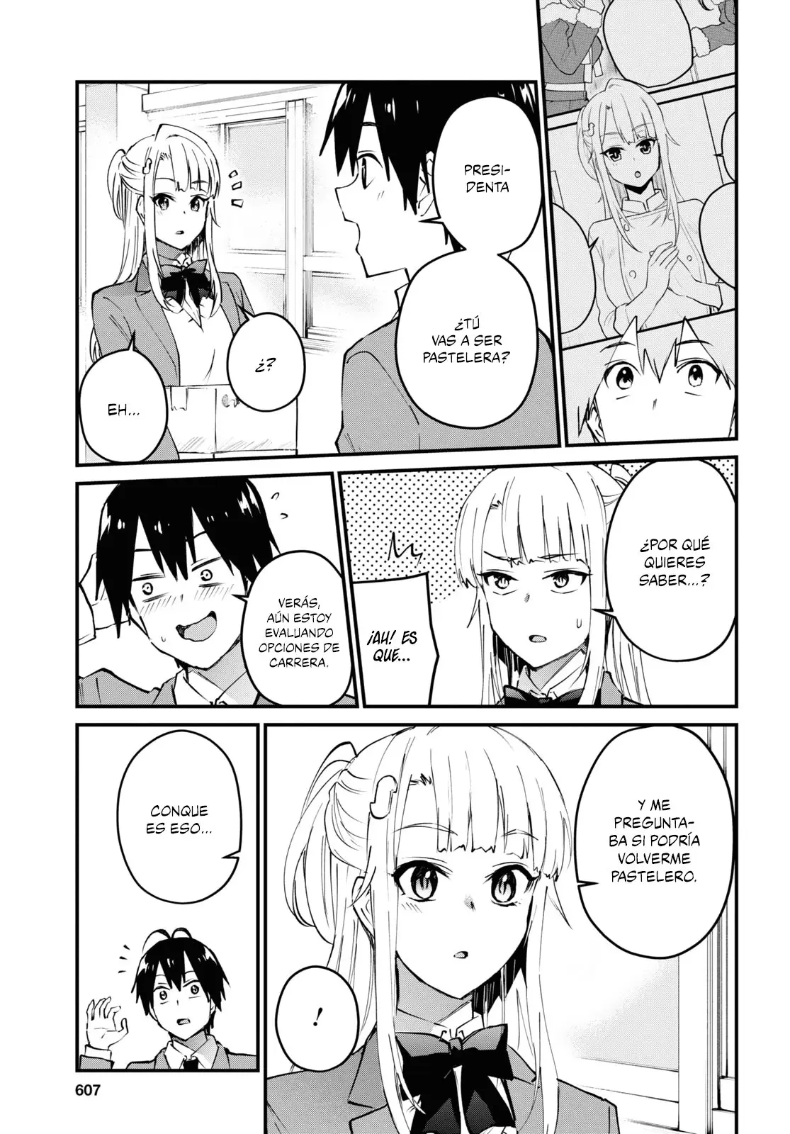 Hajimete no Gal capítulo 123 página 4