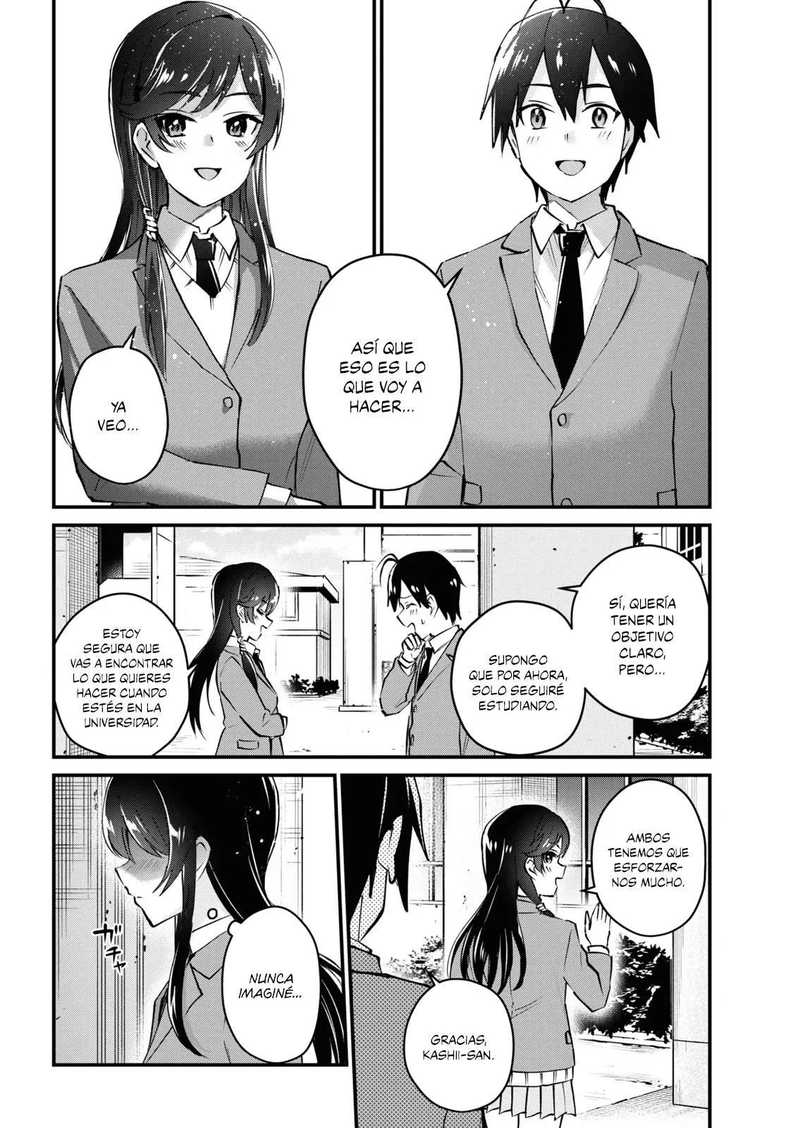 Hajimete no Gal capítulo 124 página 7