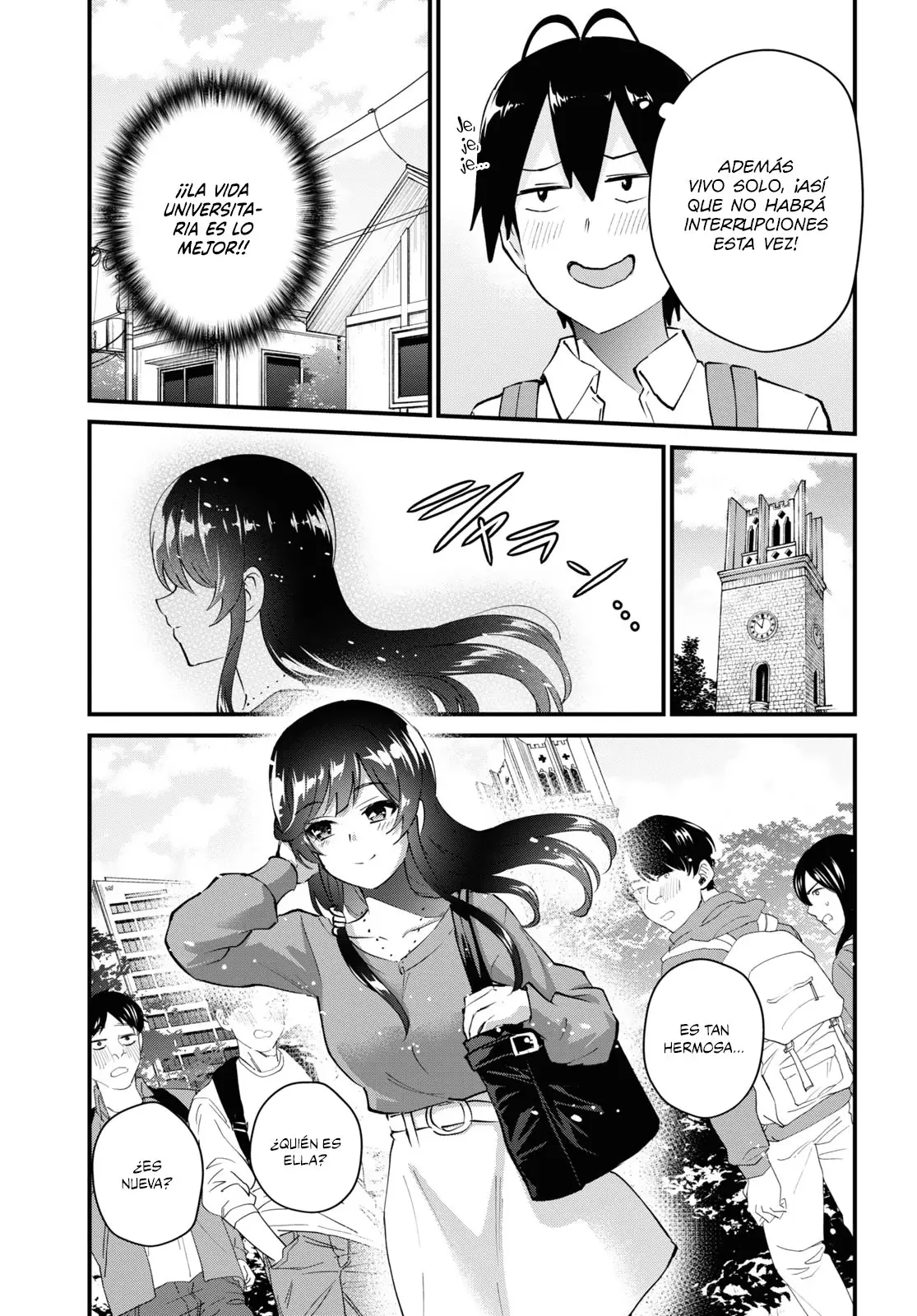 Hajimete no Gal capítulo 127 página 8