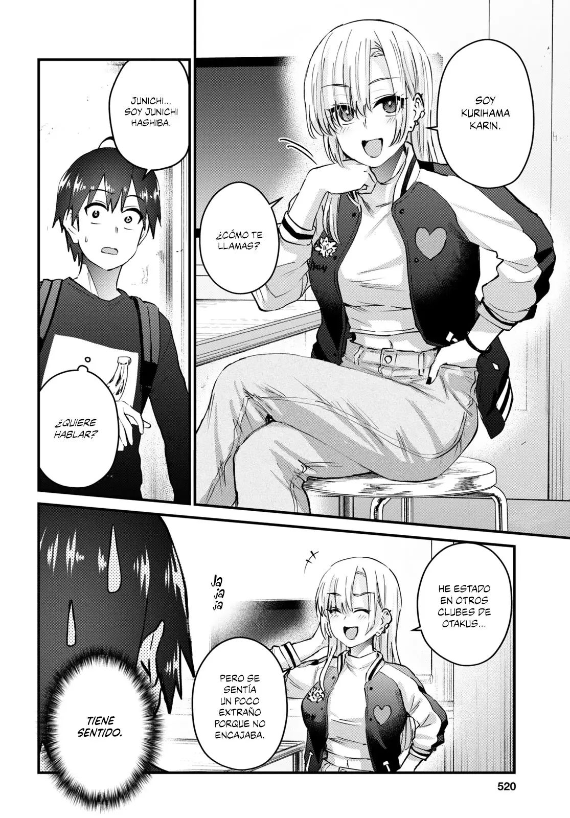 Hajimete no Gal capítulo 133 página 7