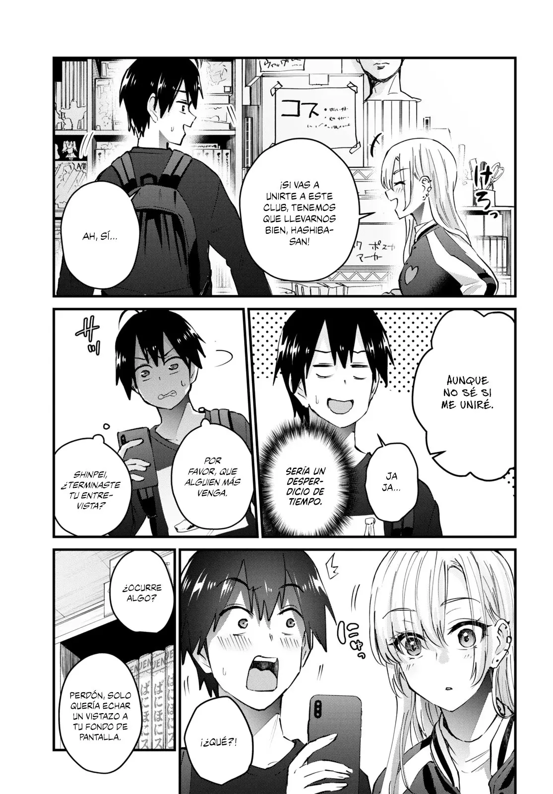 Hajimete no Gal capítulo 133 página 10