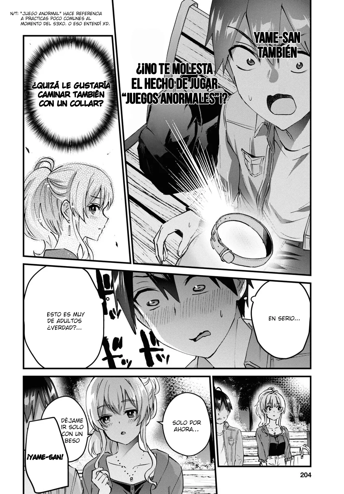 Hajimete no Gal capítulo 138 página 9