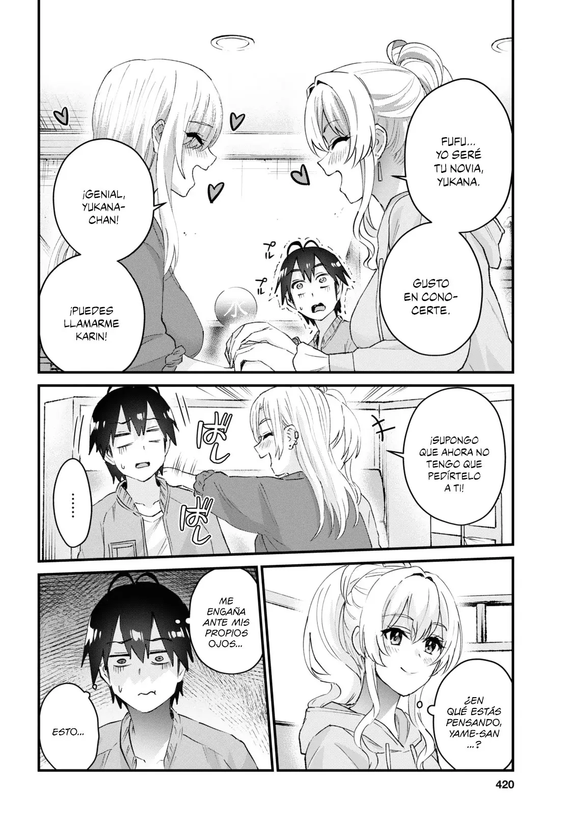 Hajimete no Gal capítulo 142 página 11