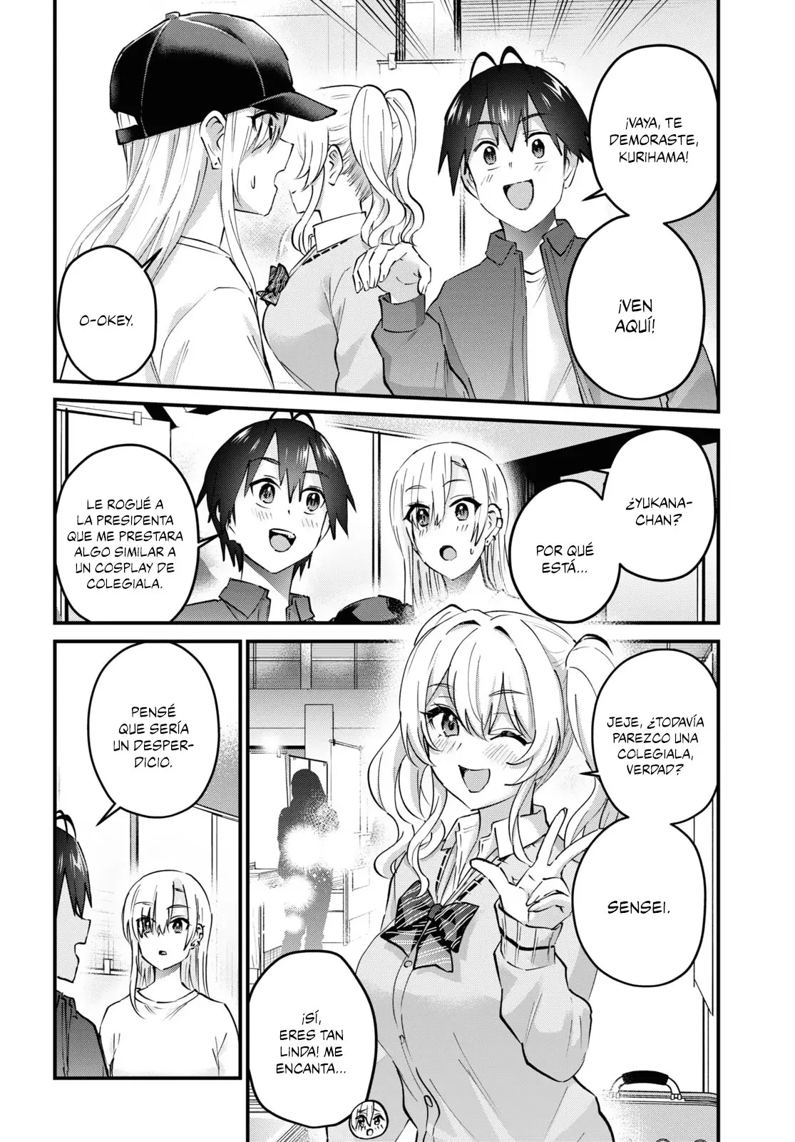 Hajimete no Gal capítulo 147 página 19