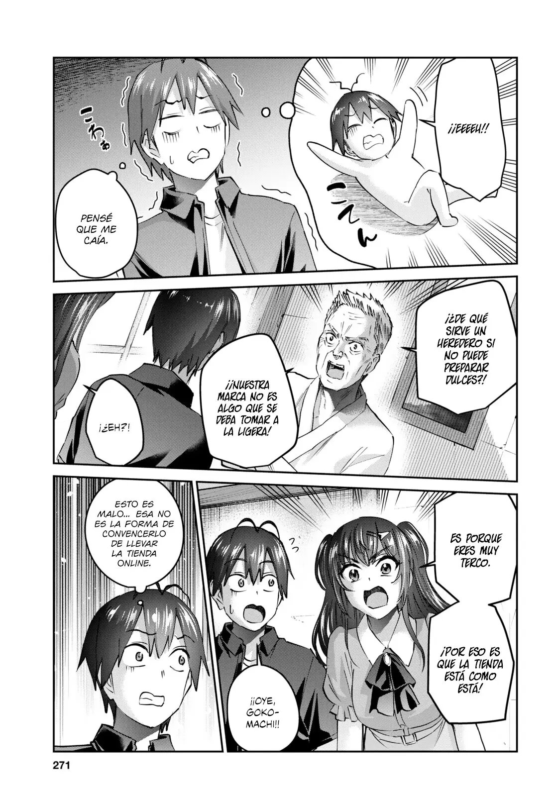 Hajimete no Gal capítulo 150 página 4