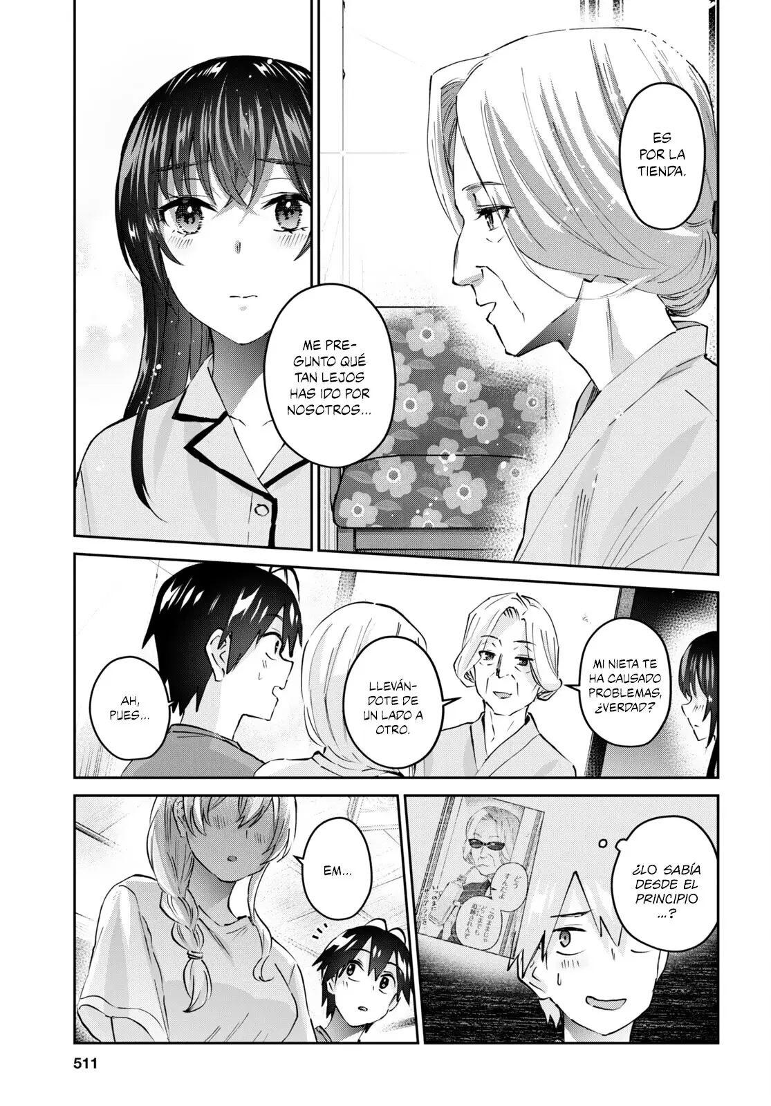 Hajimete no Gal capítulo 154 página 14