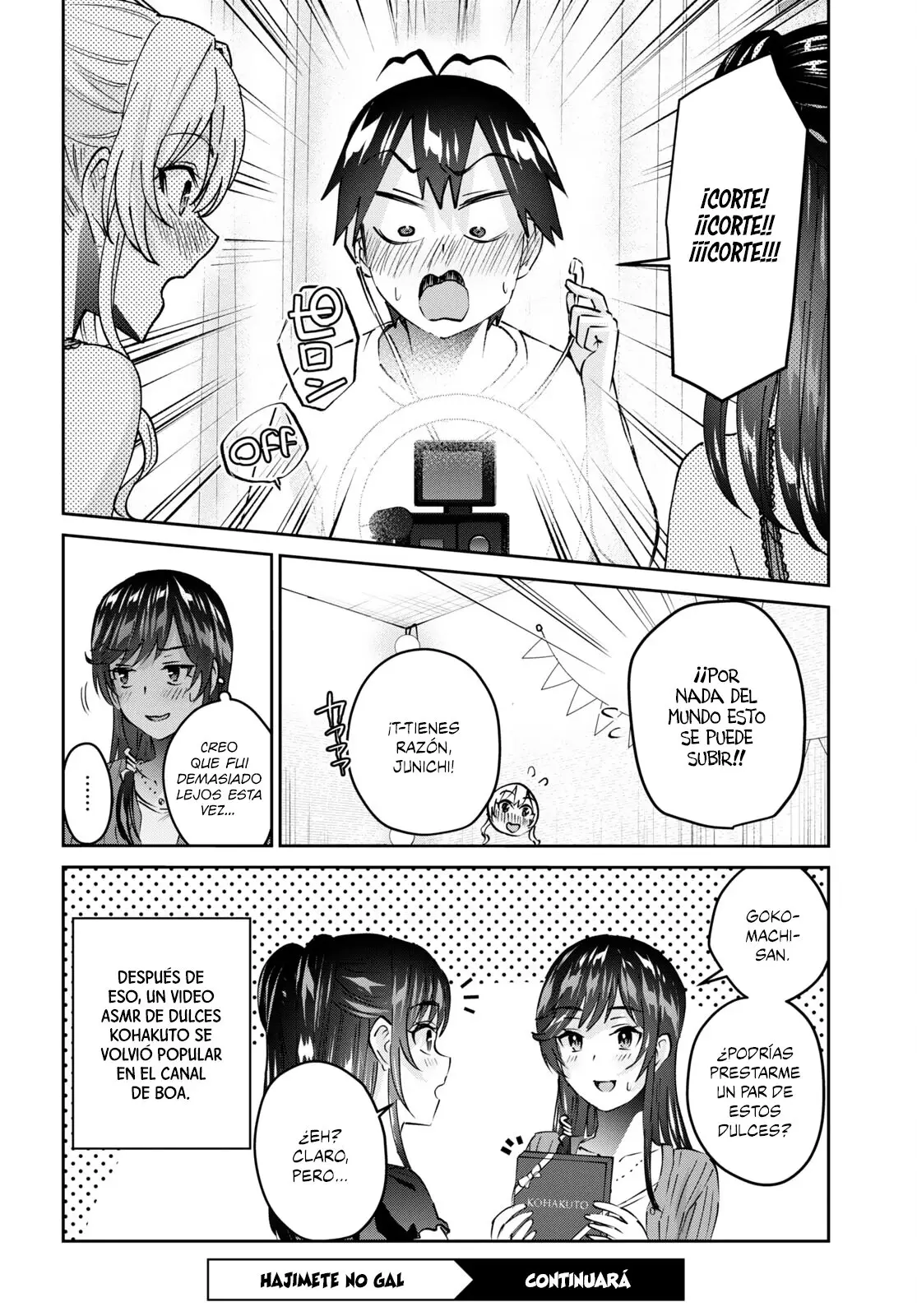 Hajimete no Gal capítulo 156 página 17