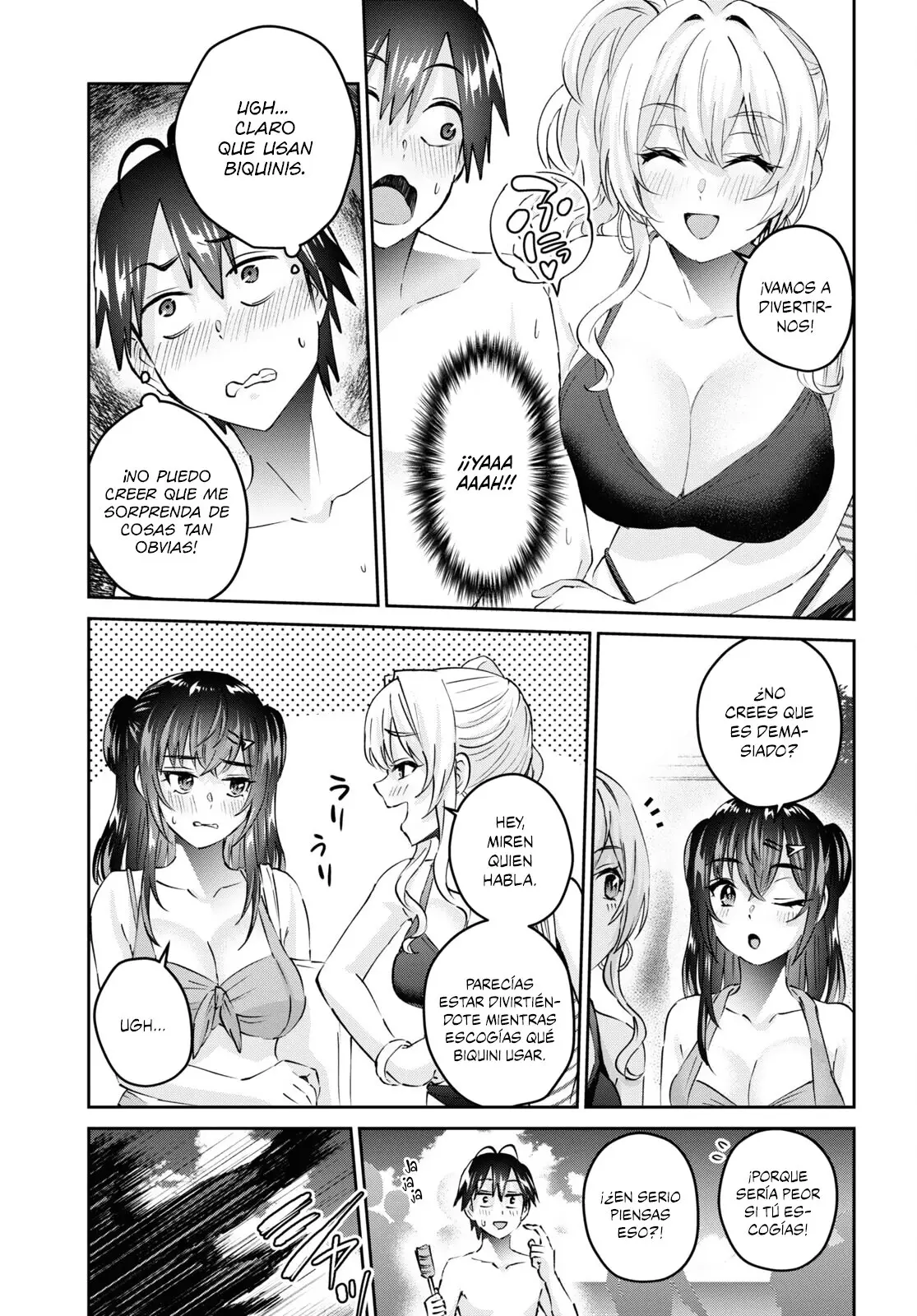 Hajimete no Gal capítulo 158 página 8