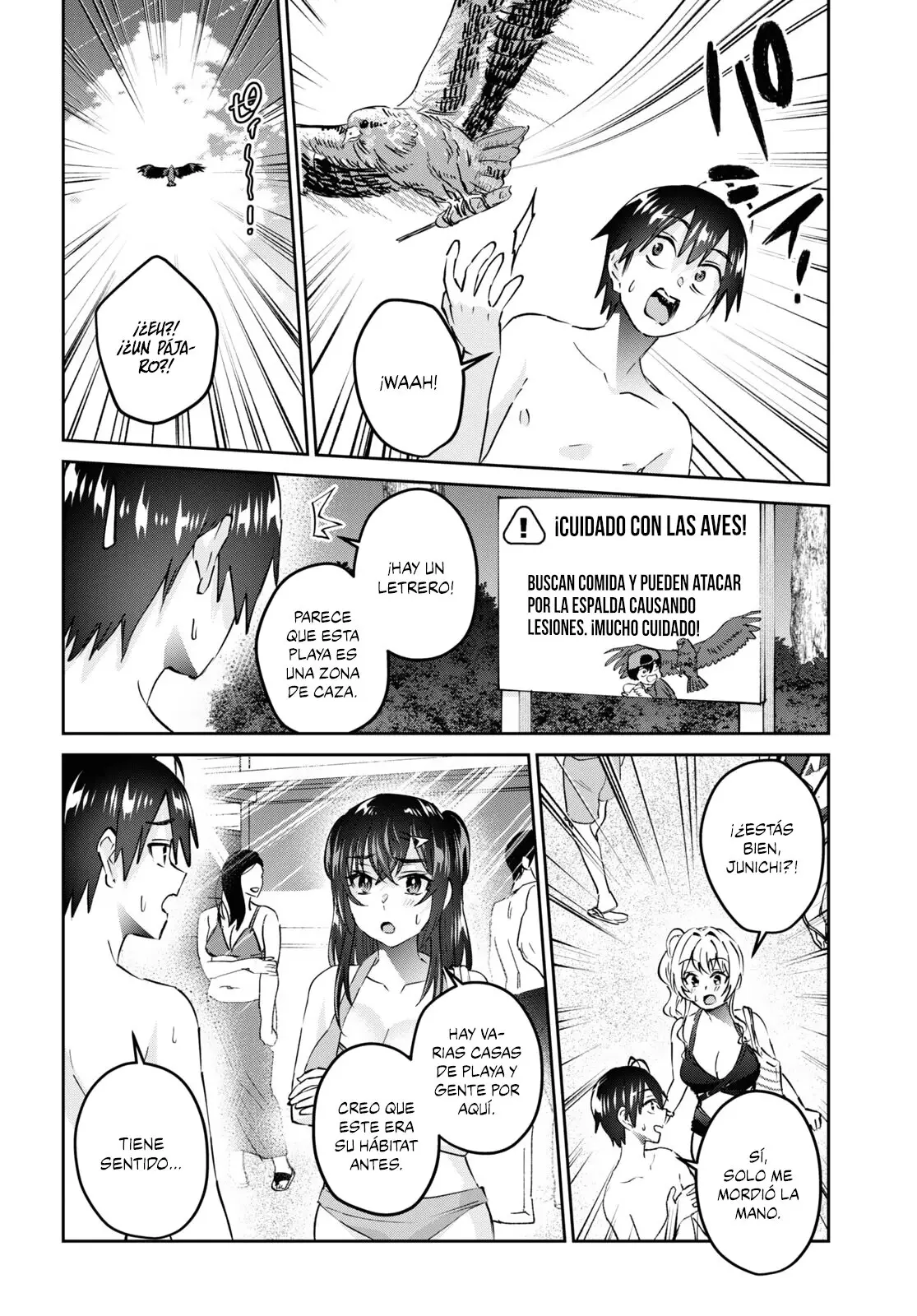Hajimete no Gal capítulo 158 página 9
