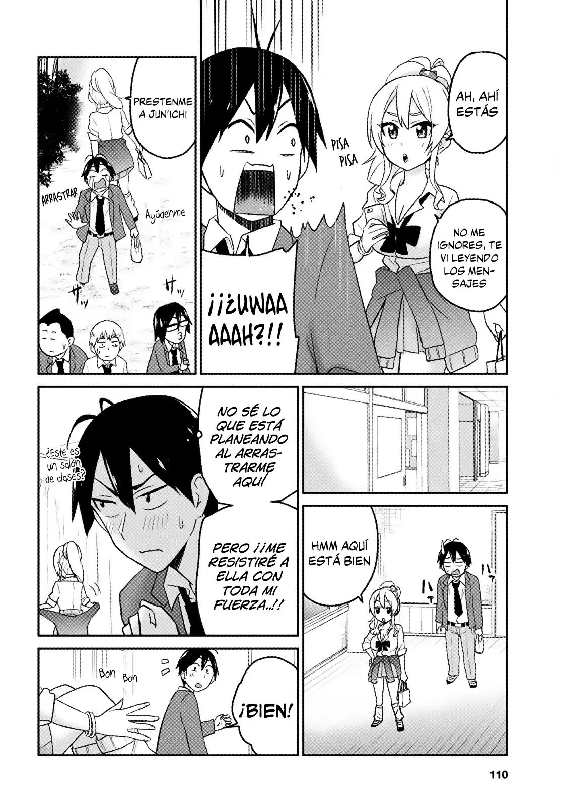 Hajimete no Gal capítulo 16 página 9